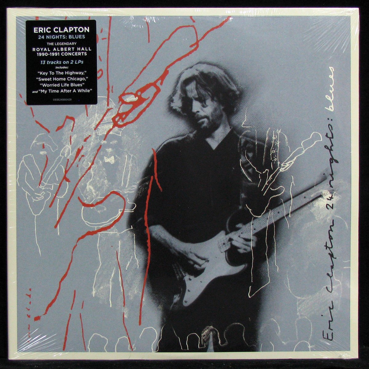 LP Eric Clapton — 24 Nights: Blues (2LP) фото