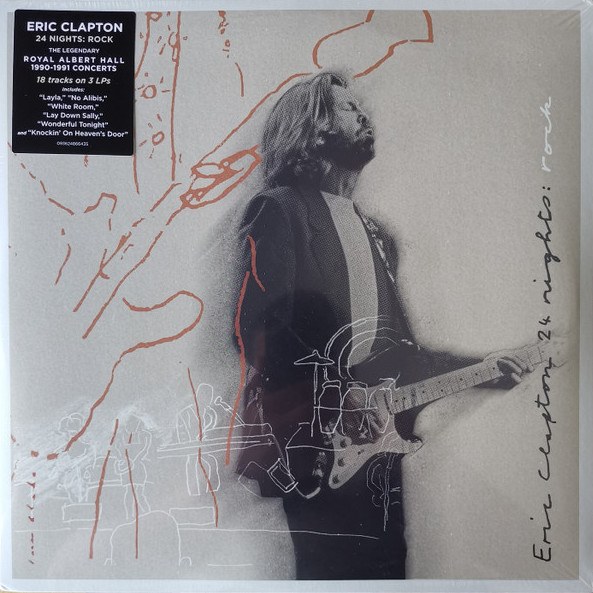 LP Eric Clapton — 24 Nights: Rock (3LP) фото
