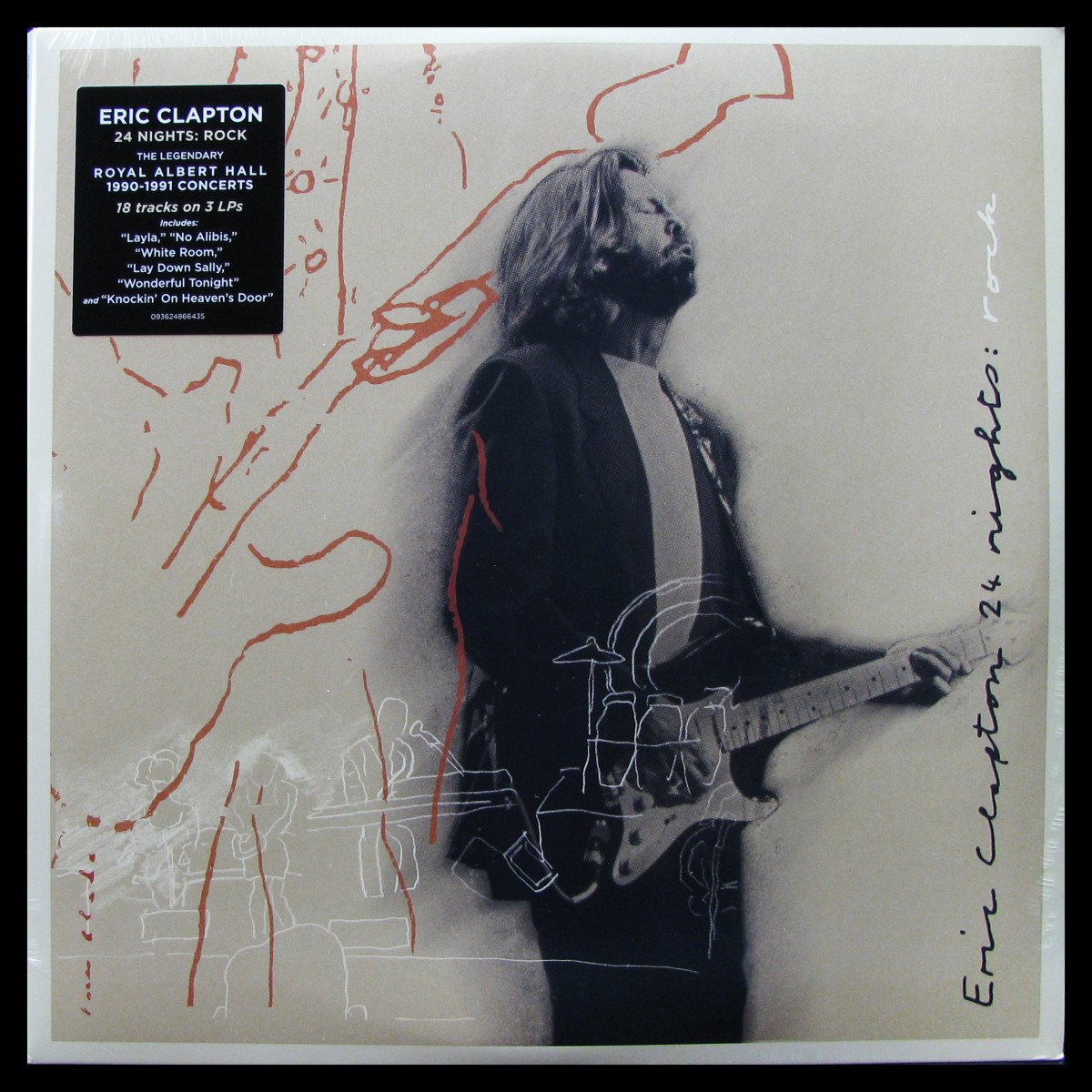 LP Eric Clapton — 24 Nights: Rock (3LP) фото