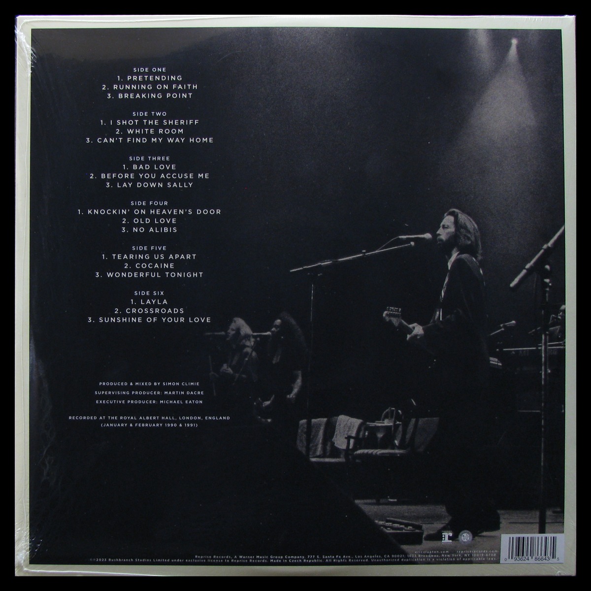 LP Eric Clapton — 24 Nights: Rock (3LP) фото 2
