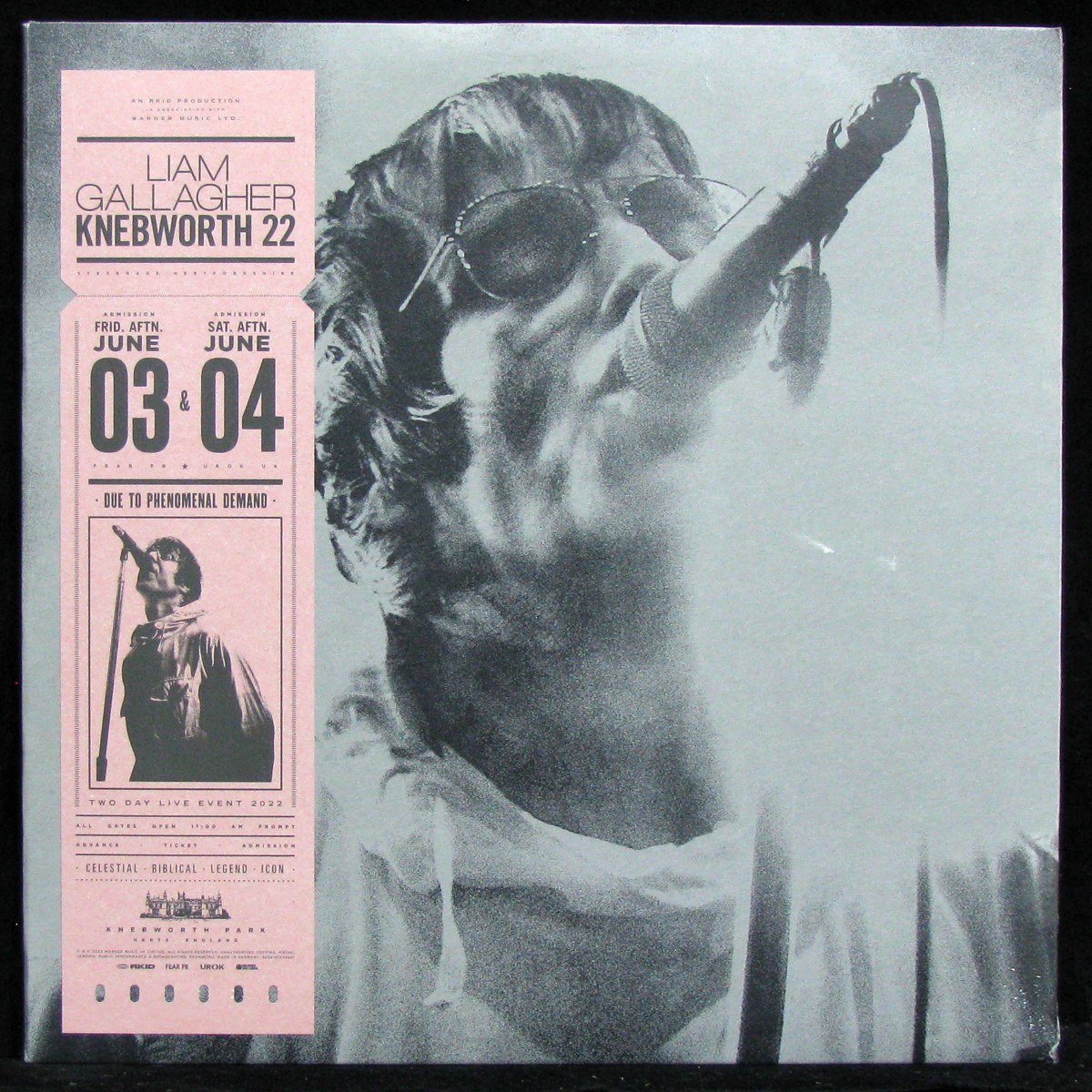 LP Liam Gallagher — Knebworth 22 (2LP, + poster) фото