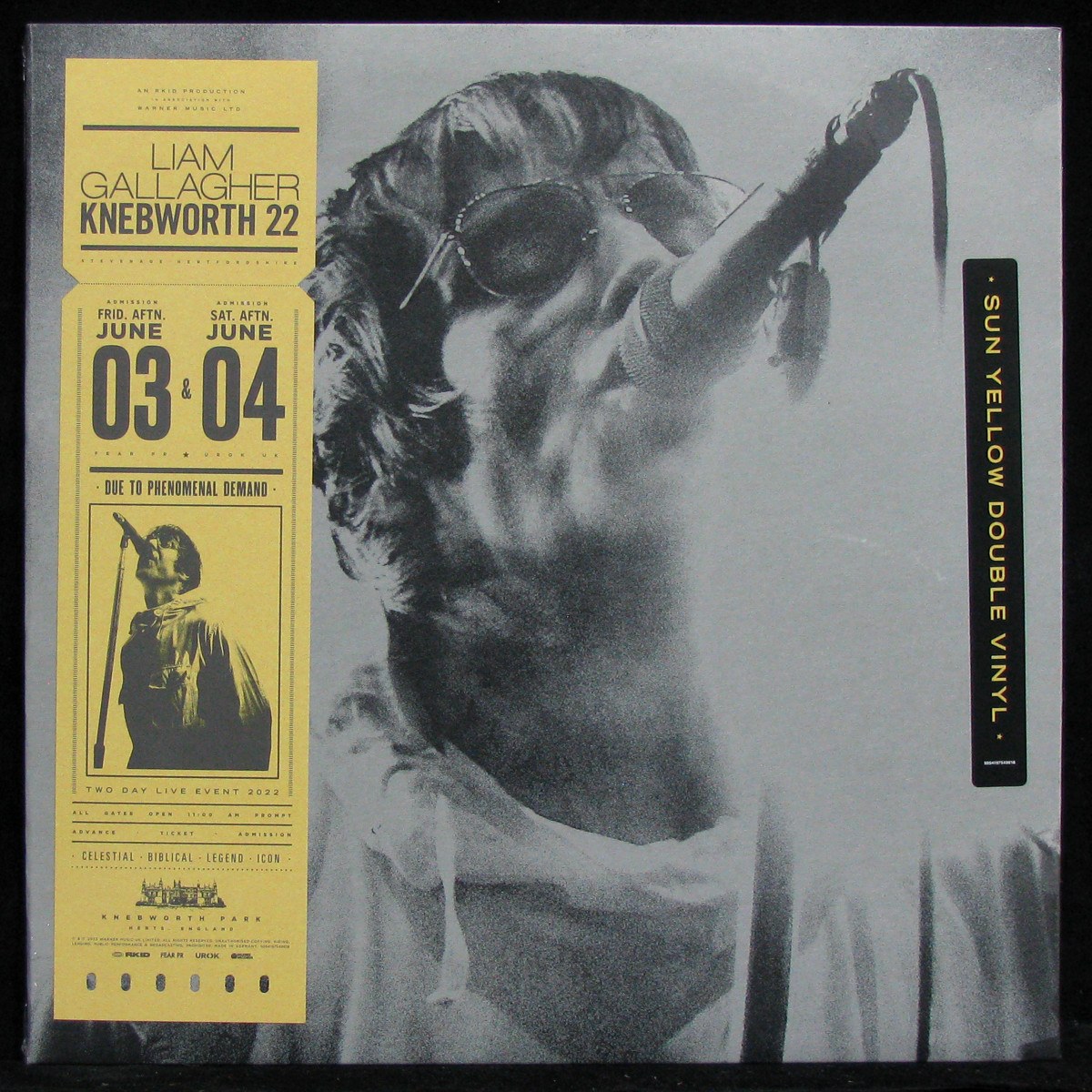 LP Liam Gallagher — Knebworth 22 (2LP, + poster, coloured vinyl) фото