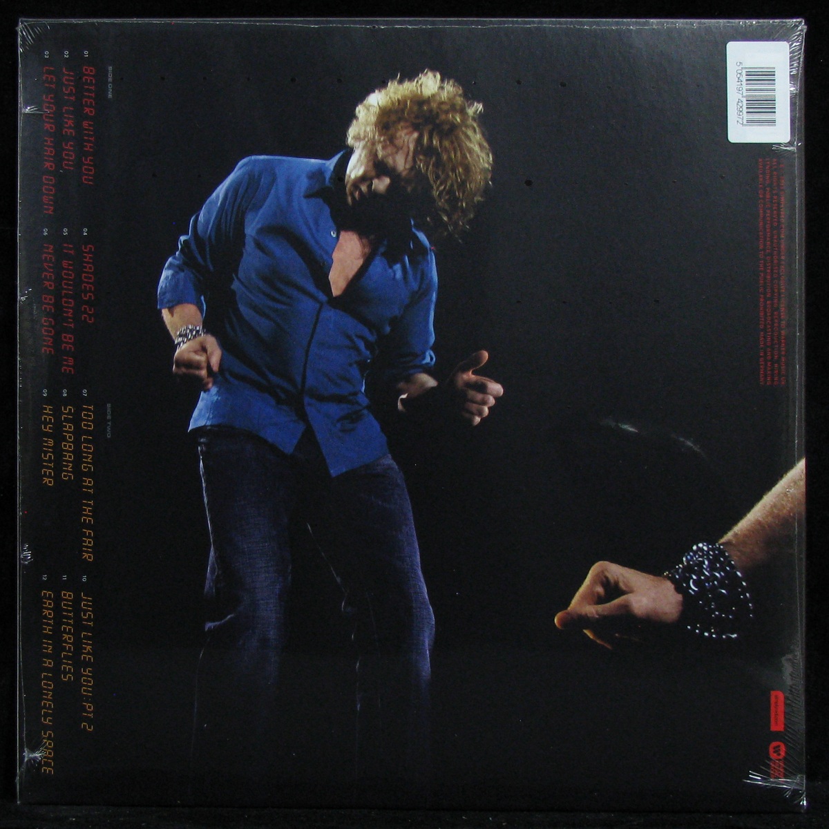 LP Simply Red — Time (coloured vinyl) фото 2