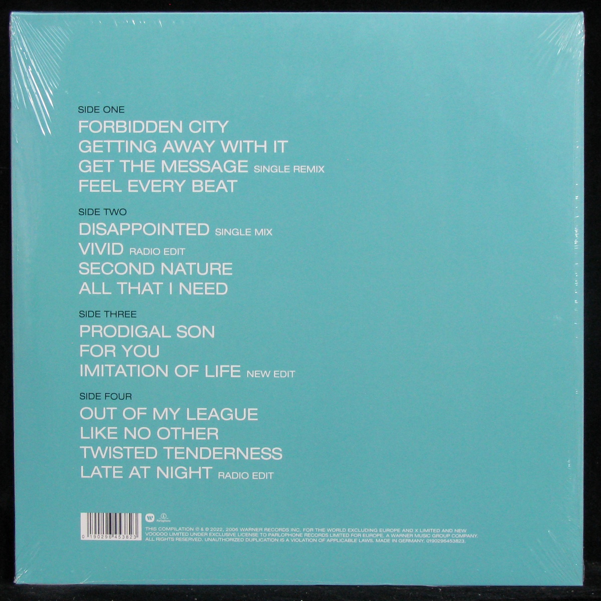 LP Electronic — Get The Message - Best Of Electronic (2LP) фото 2