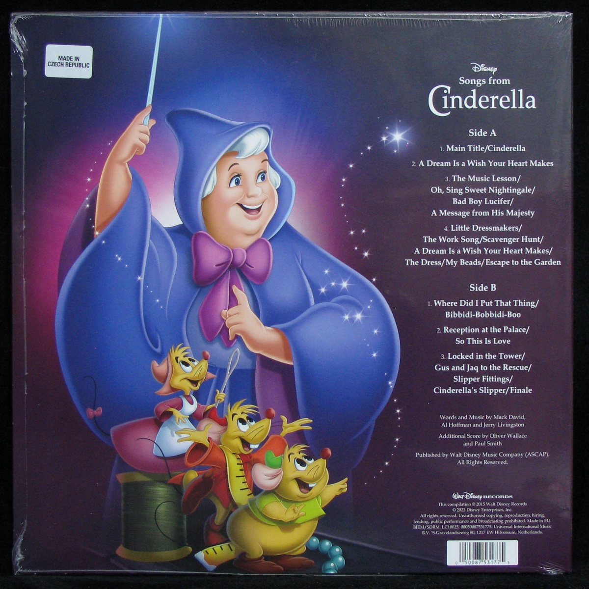 LP V/A — Songs from Cinderella (coloured vinyl) фото 2