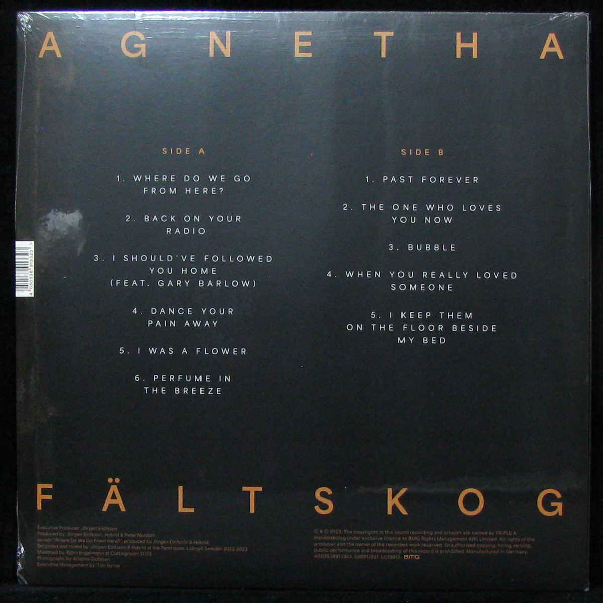 LP Agnetha Faltskog — A+ (coloured vinyl) фото 2