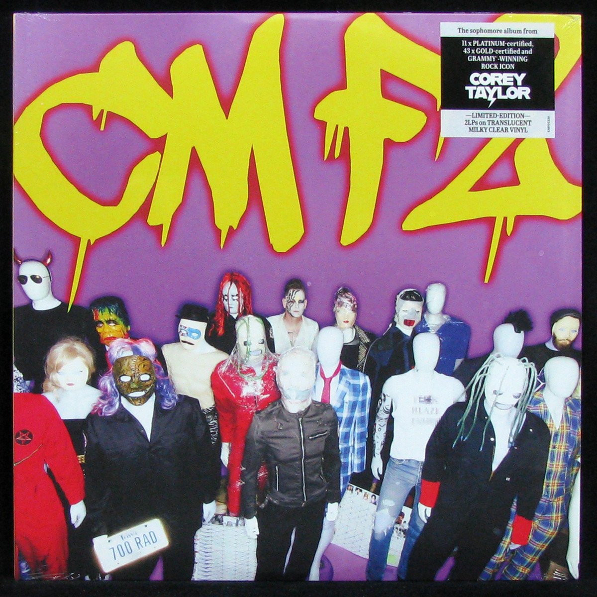 LP Corey Taylor — CMF2 (2LP, coloured vinyl) фото