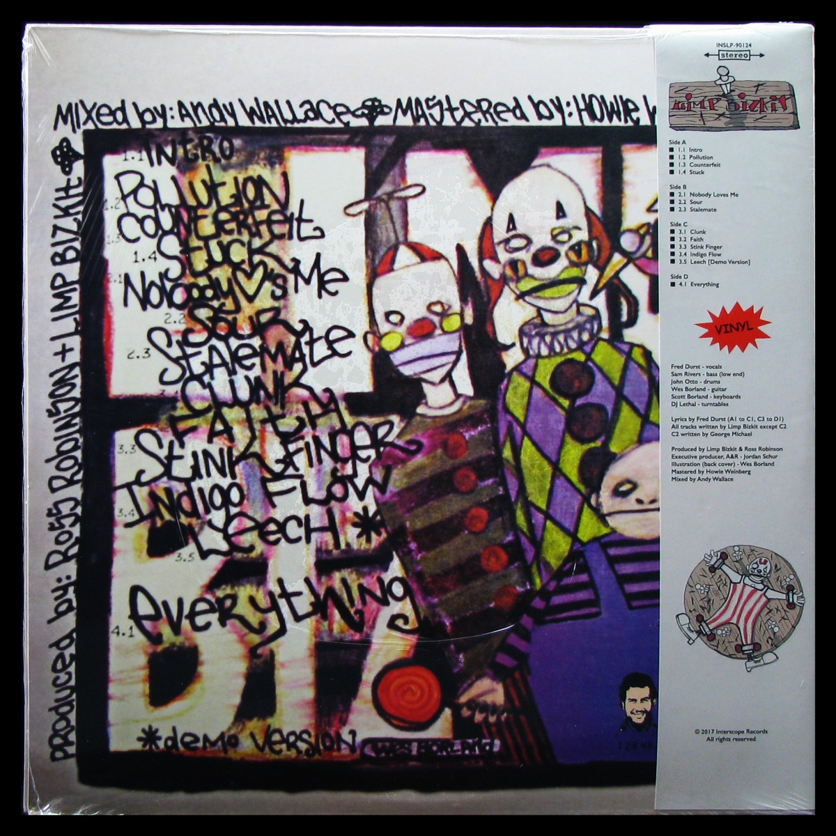 LP Limp Bizkit — Three Dollar Bill, Yall (2LP, coloured vinyl, + obi) фото 2