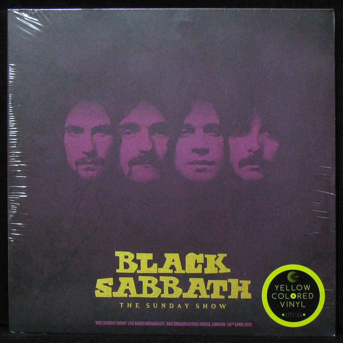 LP Black Sabbath — Sunday Show (coloured vinyl) фото
