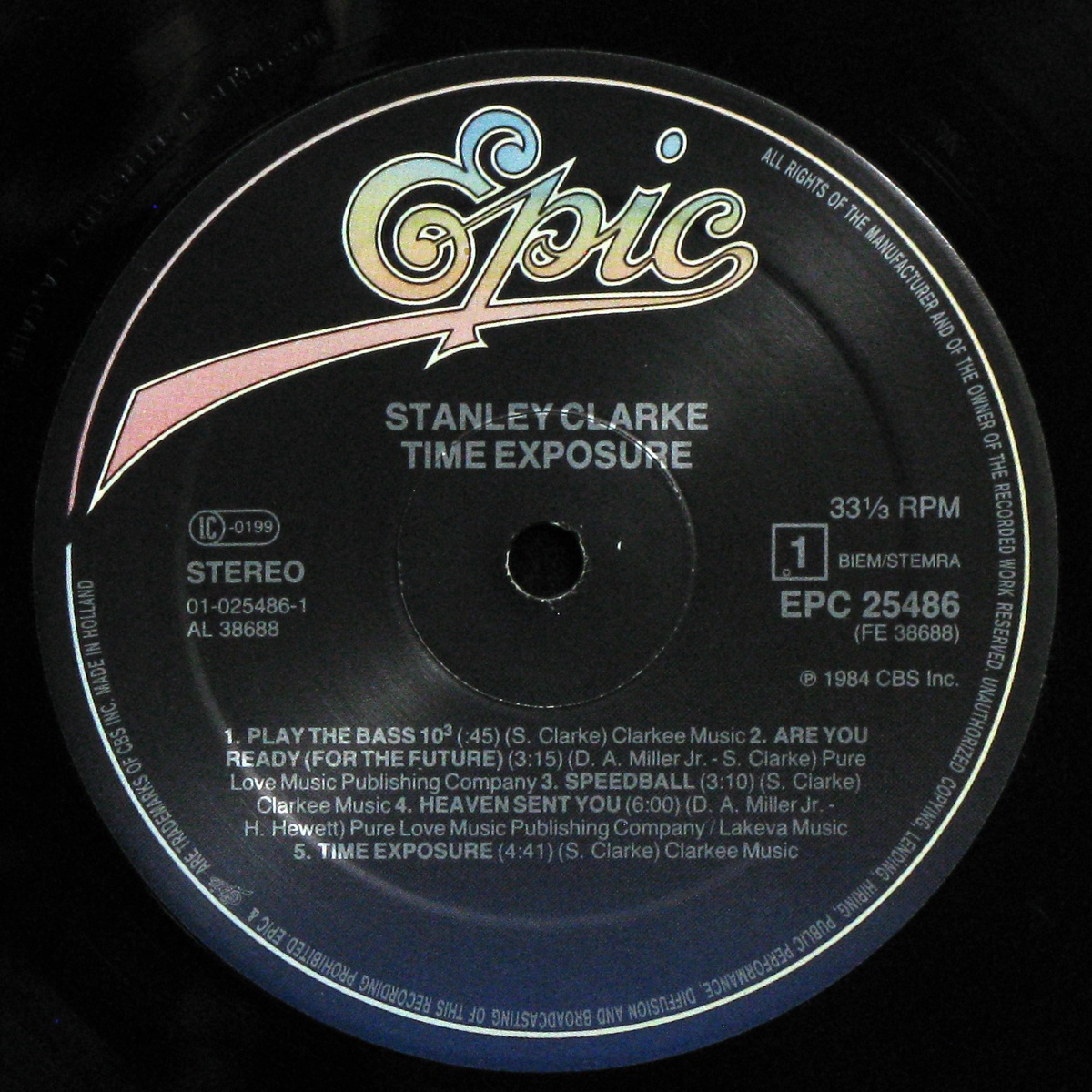 LP Stanley Clarke — Time Exposure фото 2