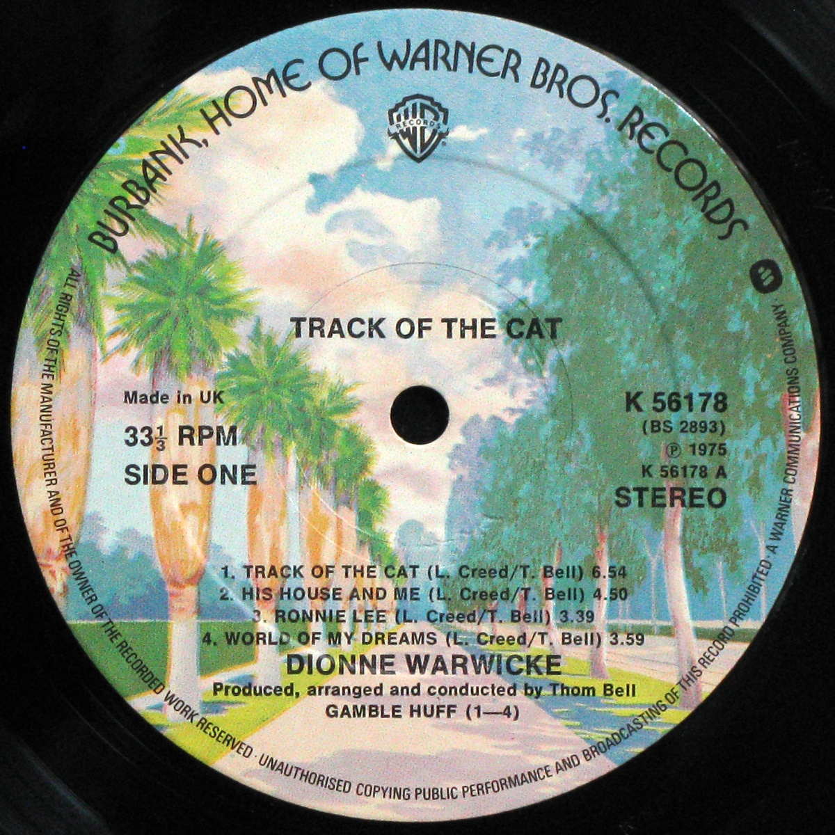 LP Dionne Warwick — Track Of The Cat фото 2