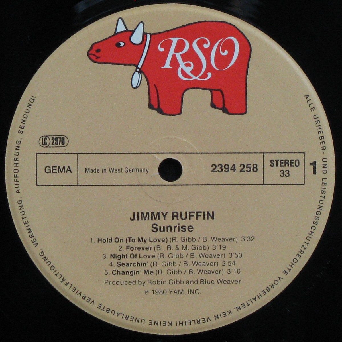 LP Jimmy Ruffin — Sunrise фото 2