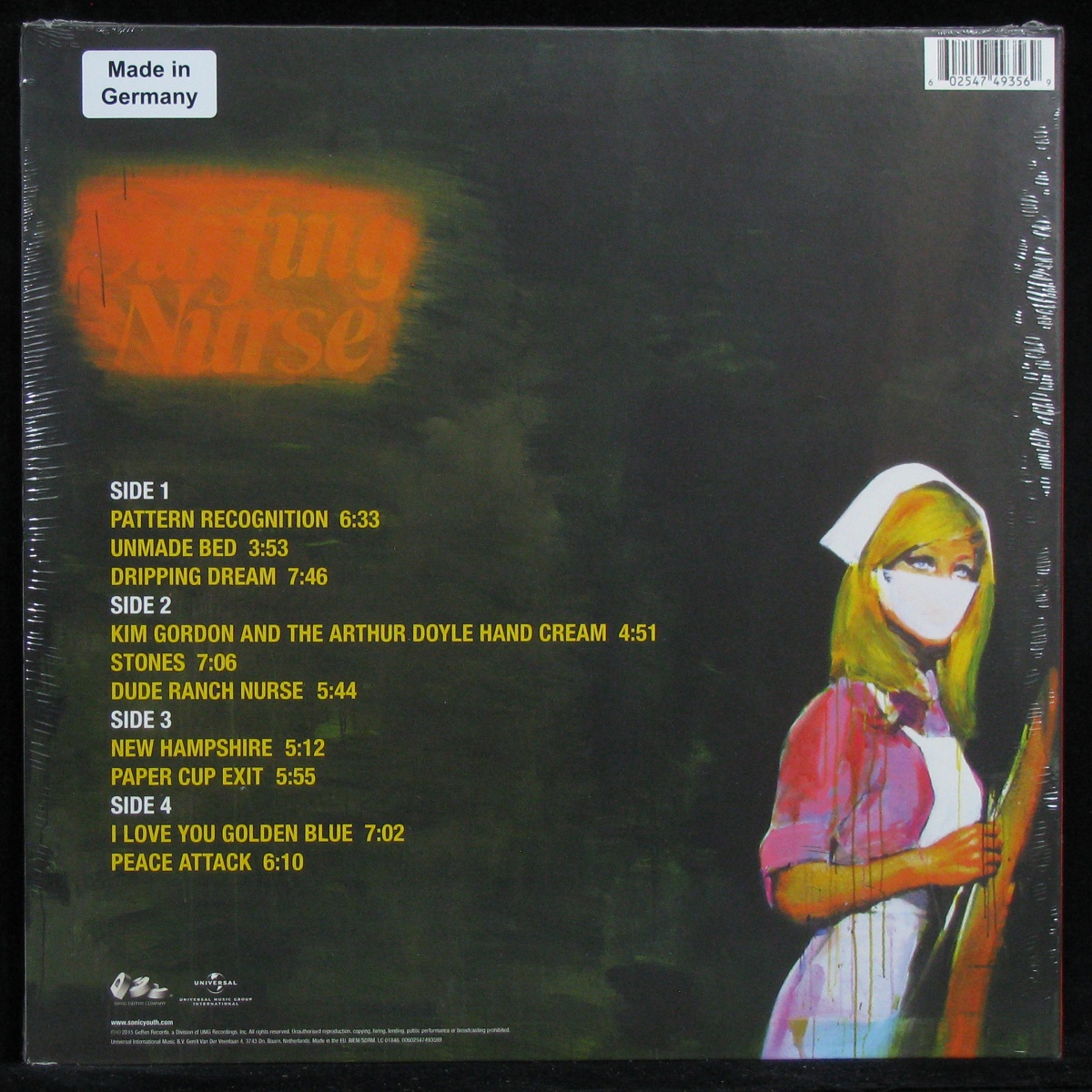 LP Sonic Youth — Sonic Nurse (2LP) фото 2