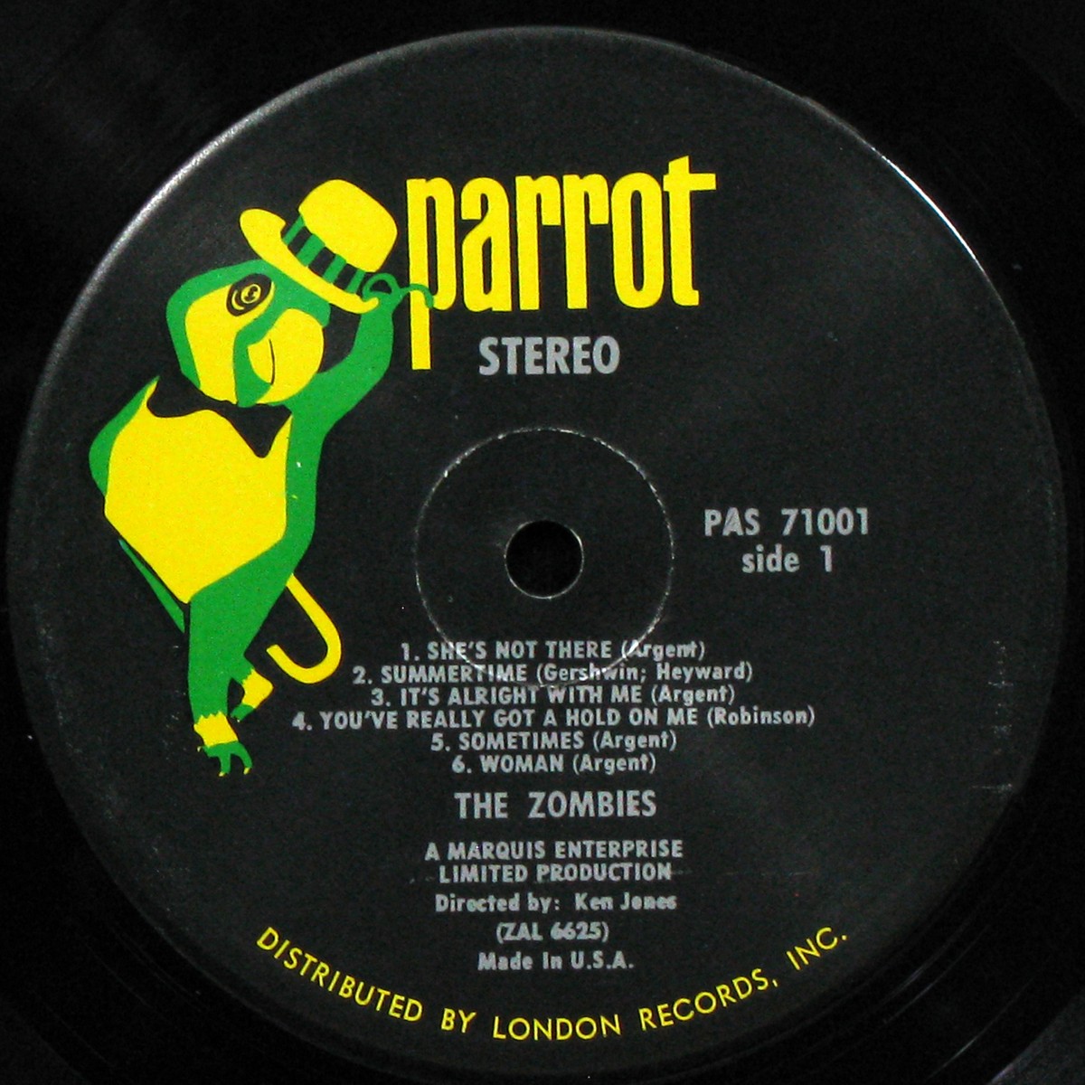 LP Zombies — Zombies (1965) фото 3