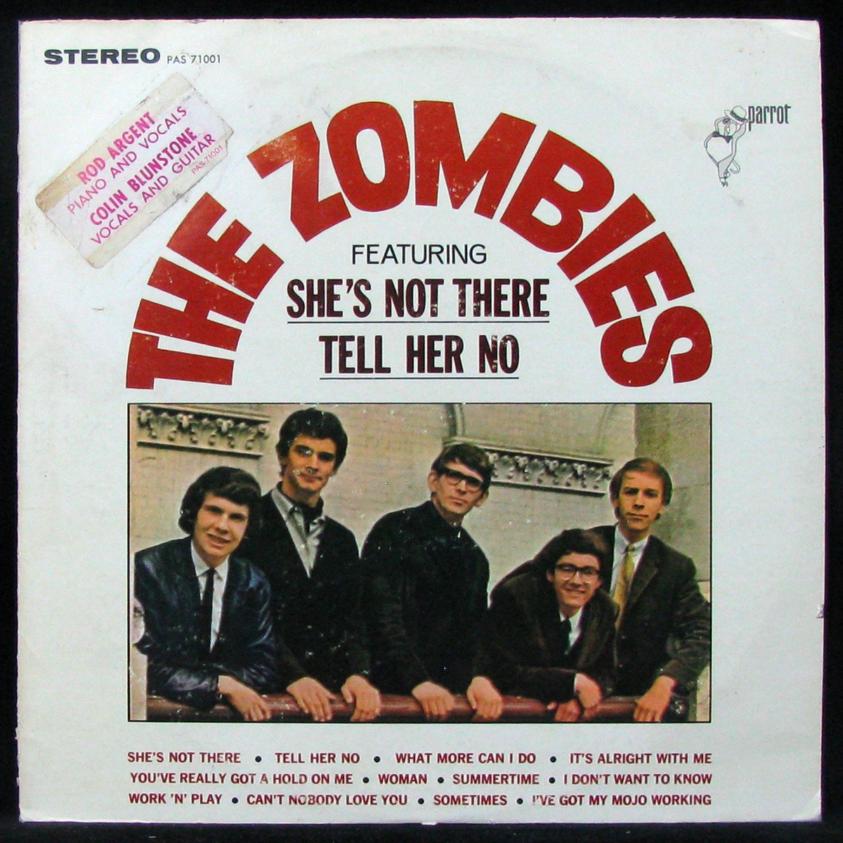LP Zombies — Zombies (1965) фото