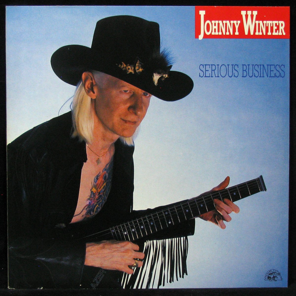 LP Johnny Winter — Serious Business фото