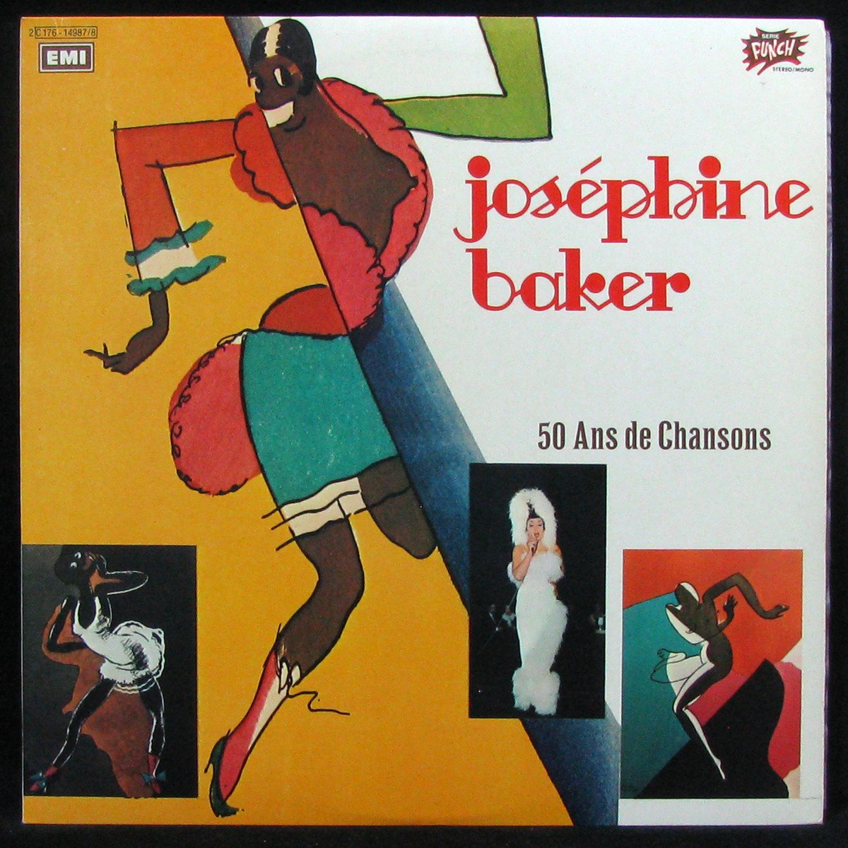 LP Josephine Baker — 50 Ans De Chansons  (2LP) фото