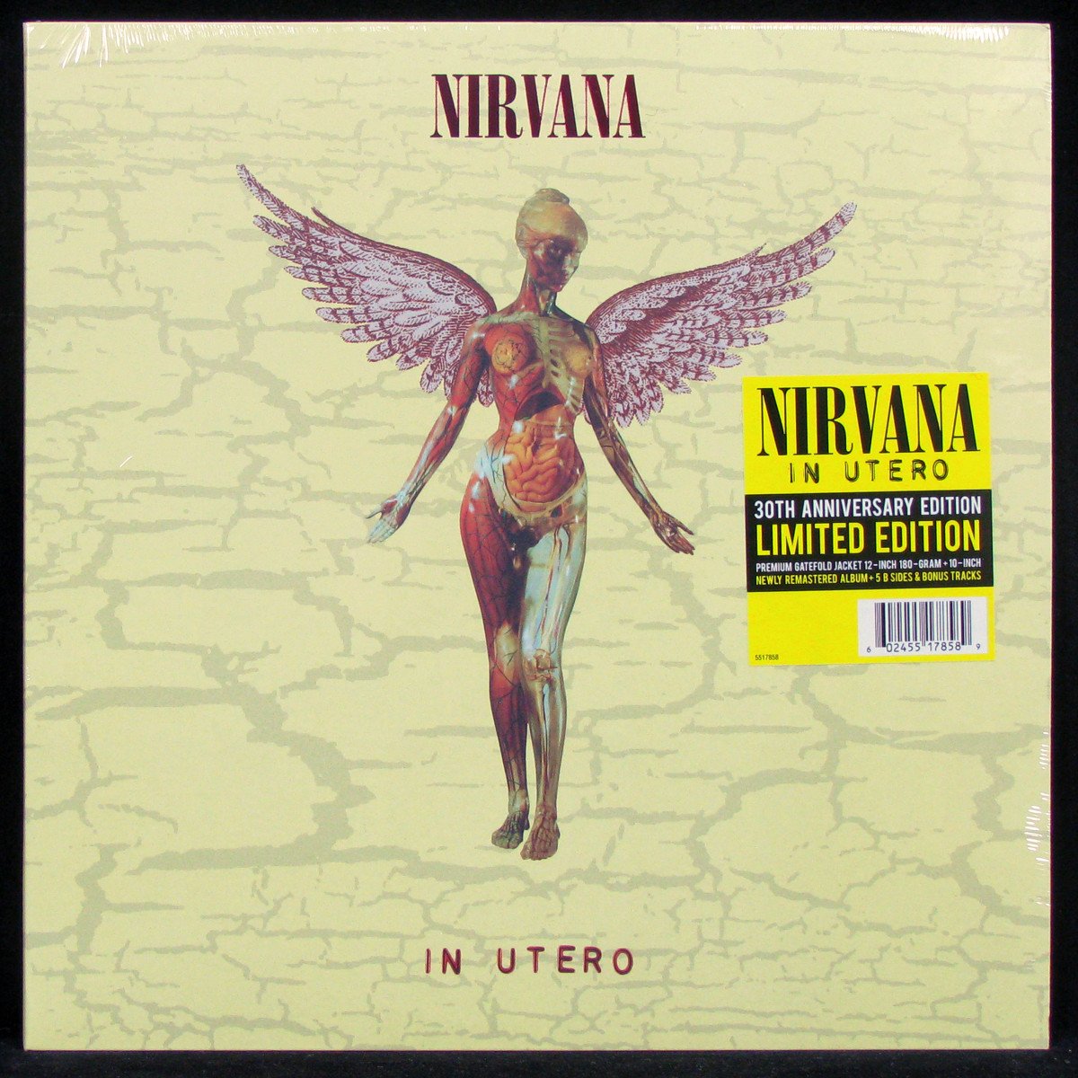 Пластинка Nirvana - In Utero (2LP), 2023, SS/SS, арт. 330658