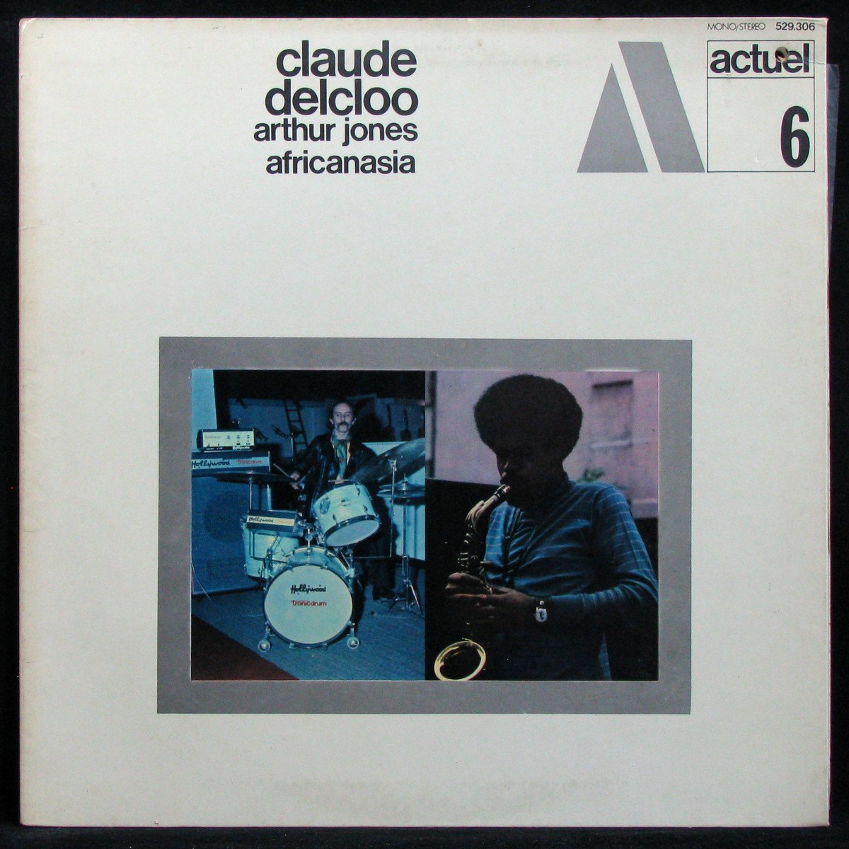 LP Claude Delcloo / Arthur Jones — Africanasia фото