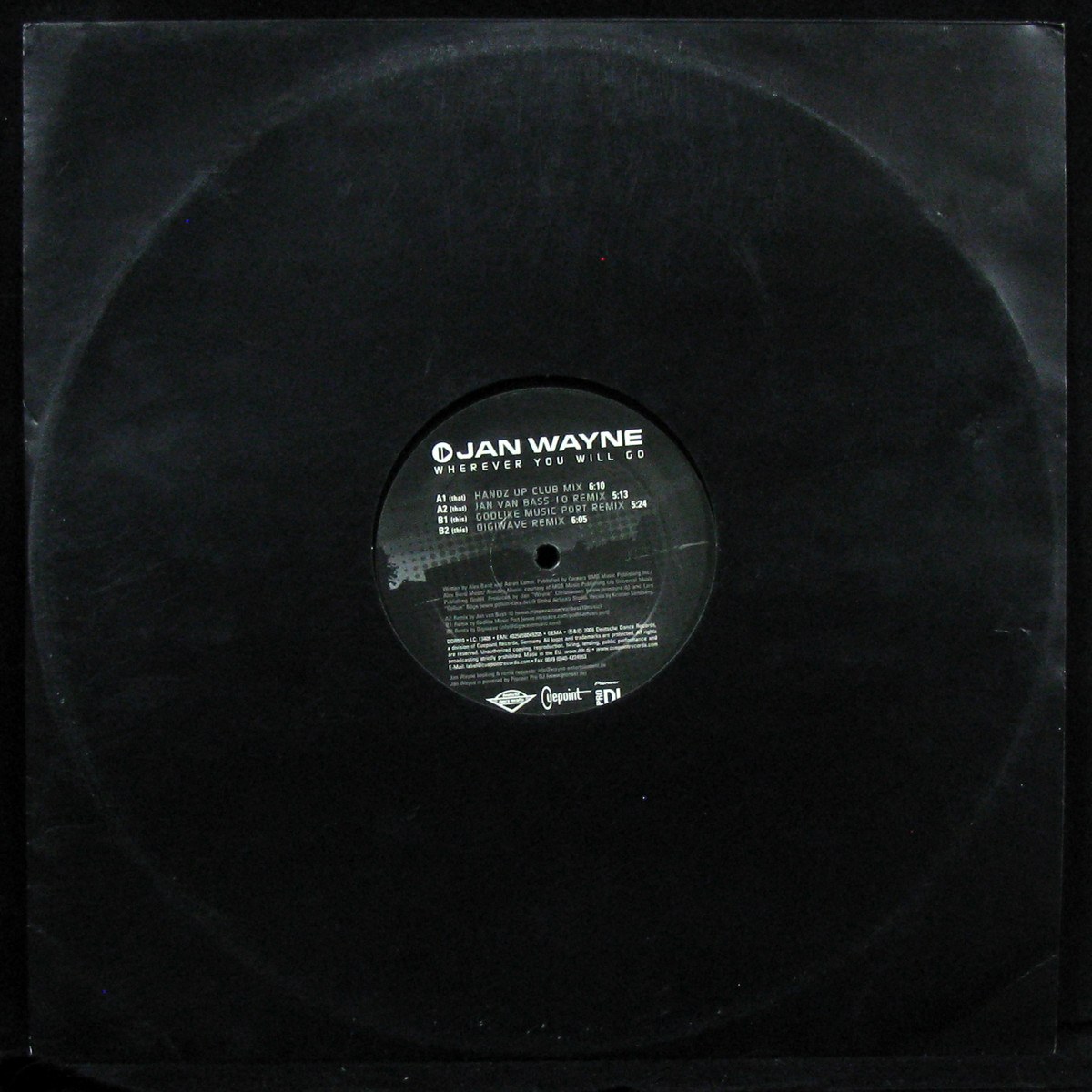 LP Jan Wayne — Wherever You Will Go фото