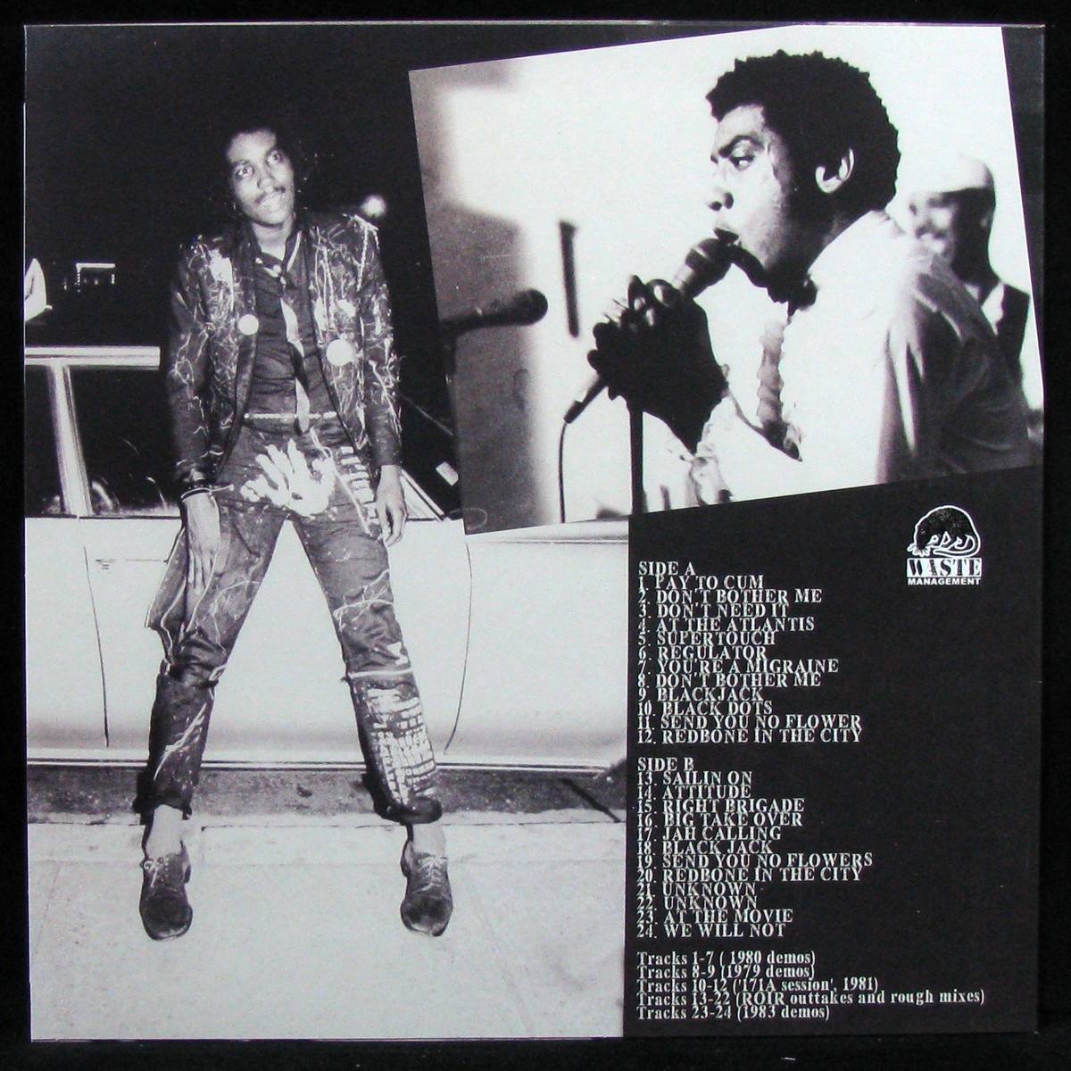 LP Bad Brains — Demos And Rare Tracks 1979-1983 (coloured vinyl) фото 2