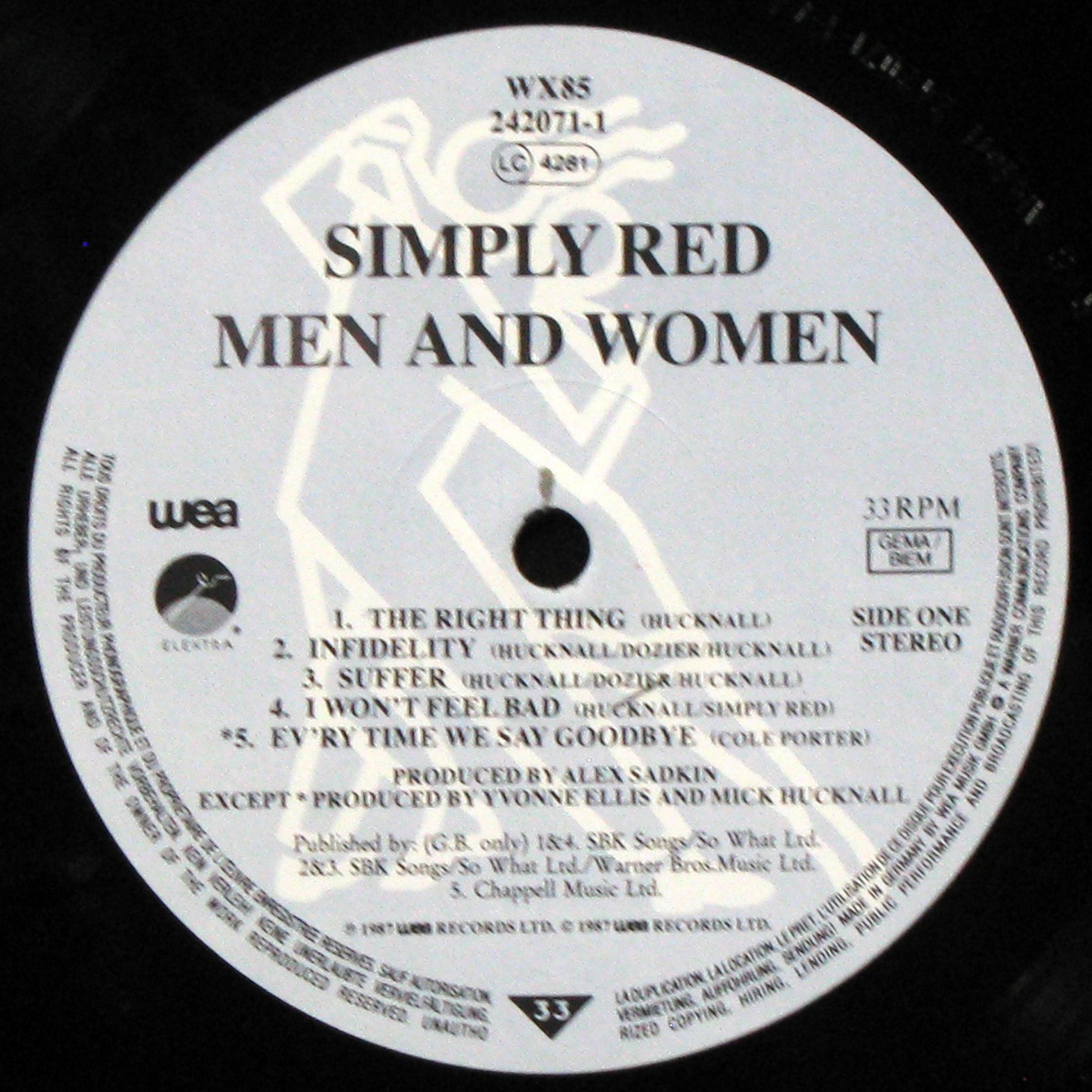 LP Simply Red — Men And Women фото 2