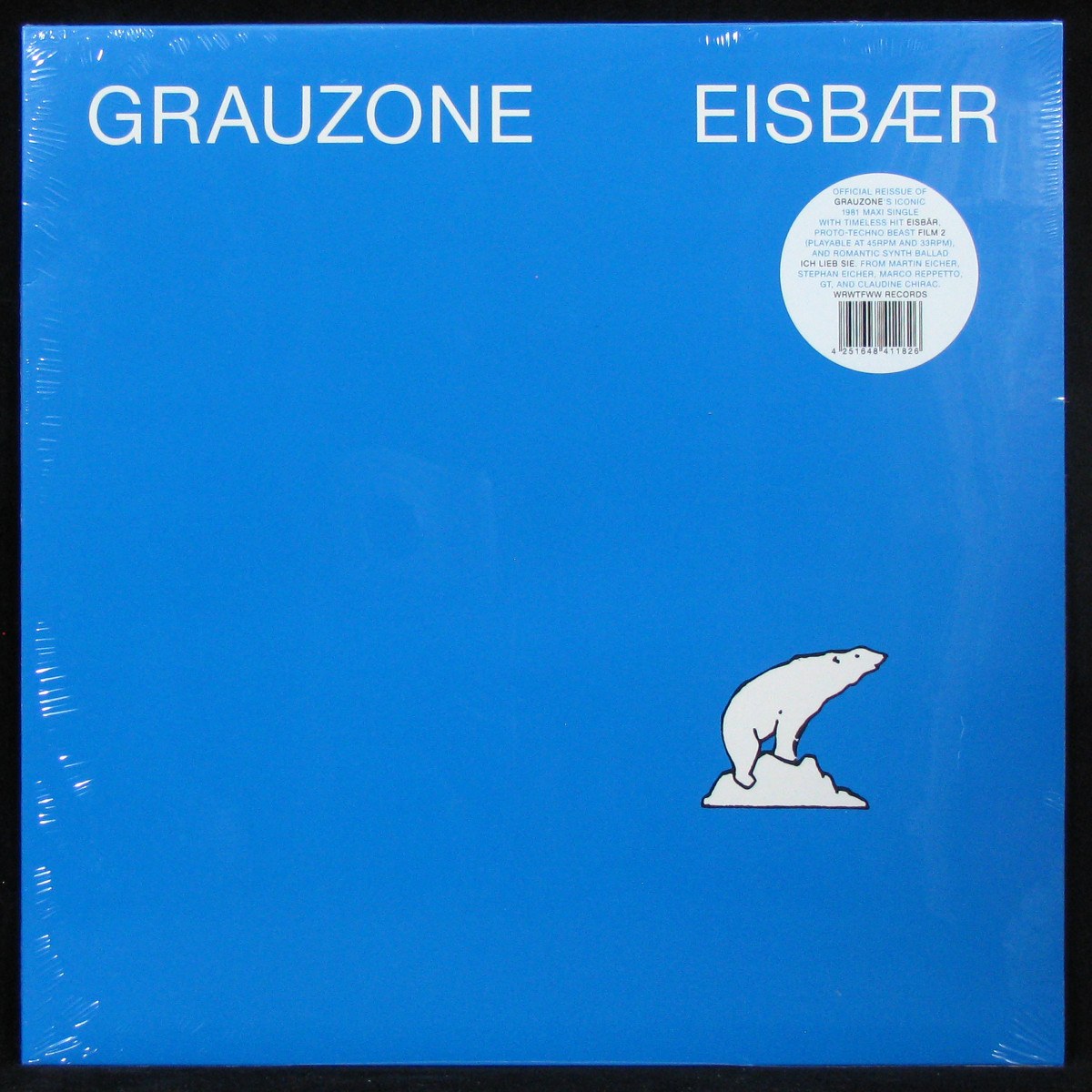LP Grauzone — Eisbaer (maxi) фото