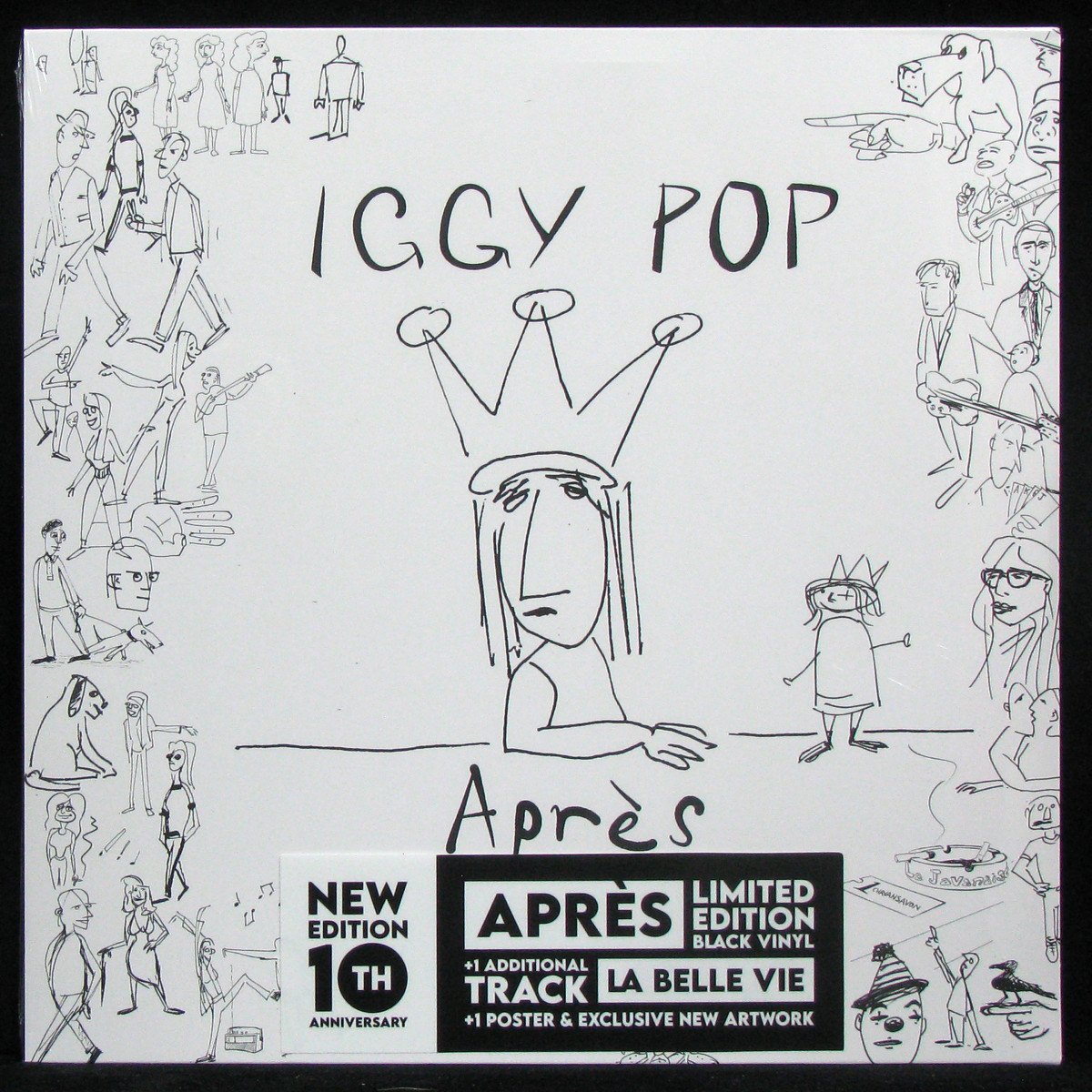 LP Iggy Pop — Apres (+ poster) фото