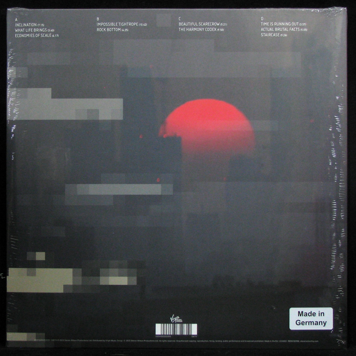 LP Steven Wilson — Harmony Codex (2LP) фото 2