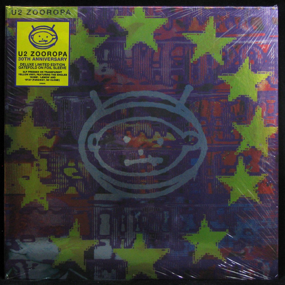 LP U2 — Zooropa (2LP, coloured vinyl) фото