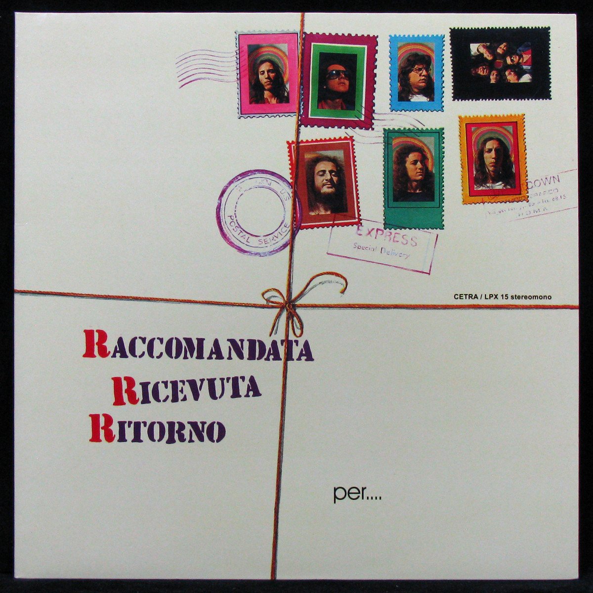 LP Raccomandata Ricevuta Ritorno — Per....Un Mondo Di Cristallo (coloured vinyl) фото