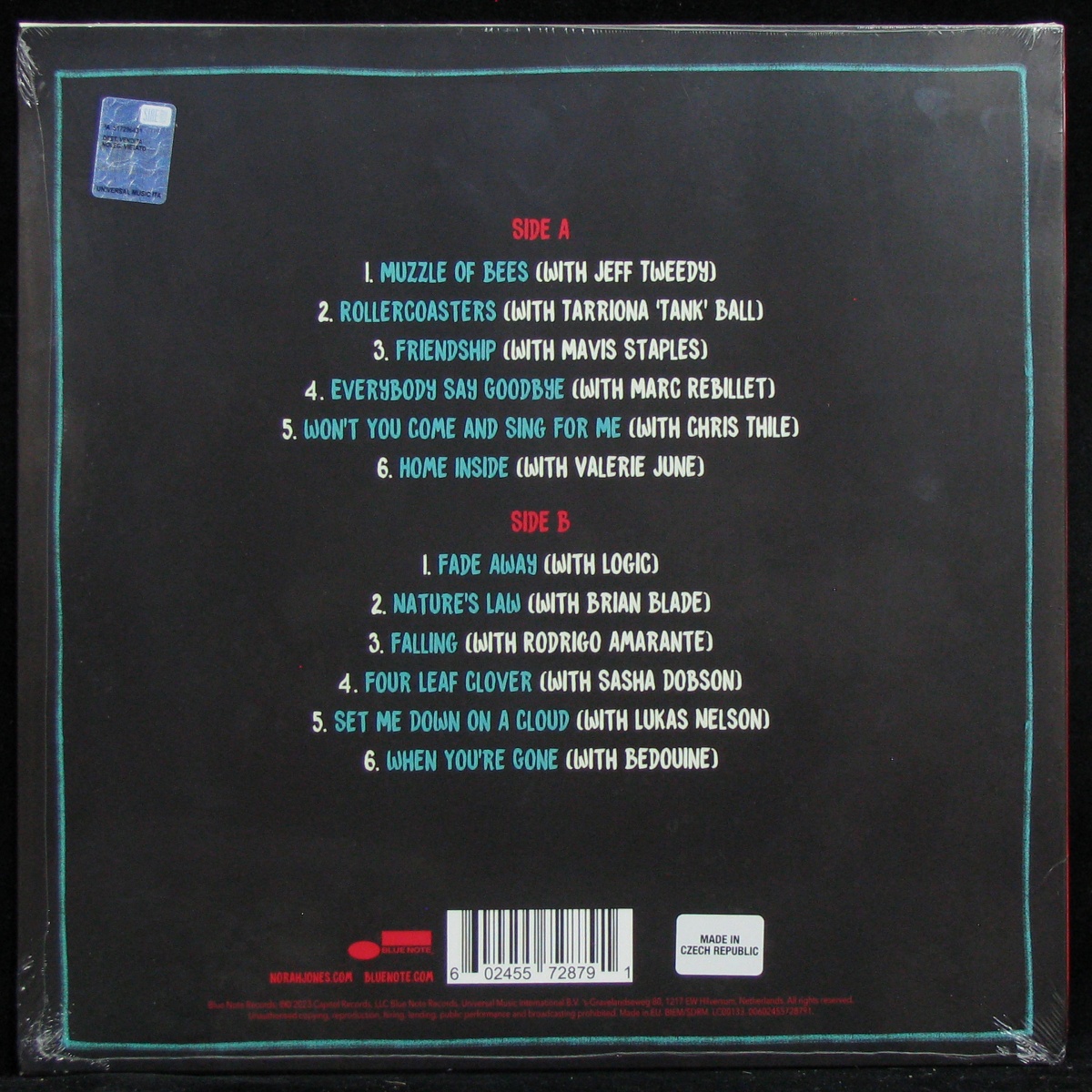 LP Norah Jones — Playing Along (coloured vinyl) фото 2