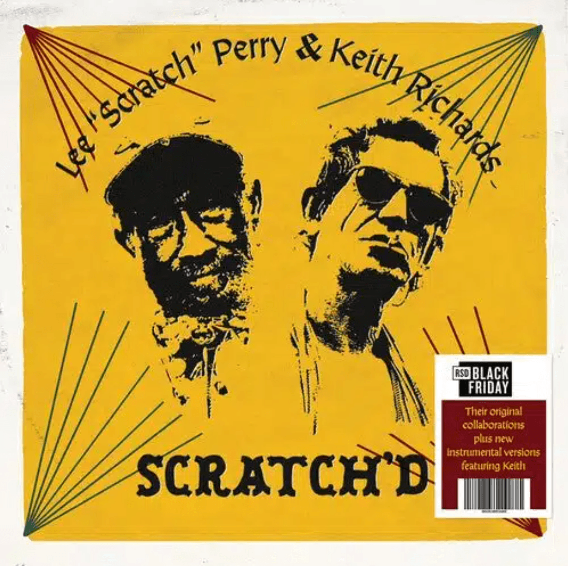 LP Lee Perry / Keith Richards — Scratch’d (coloured vinyl, Pre-Sale) фото