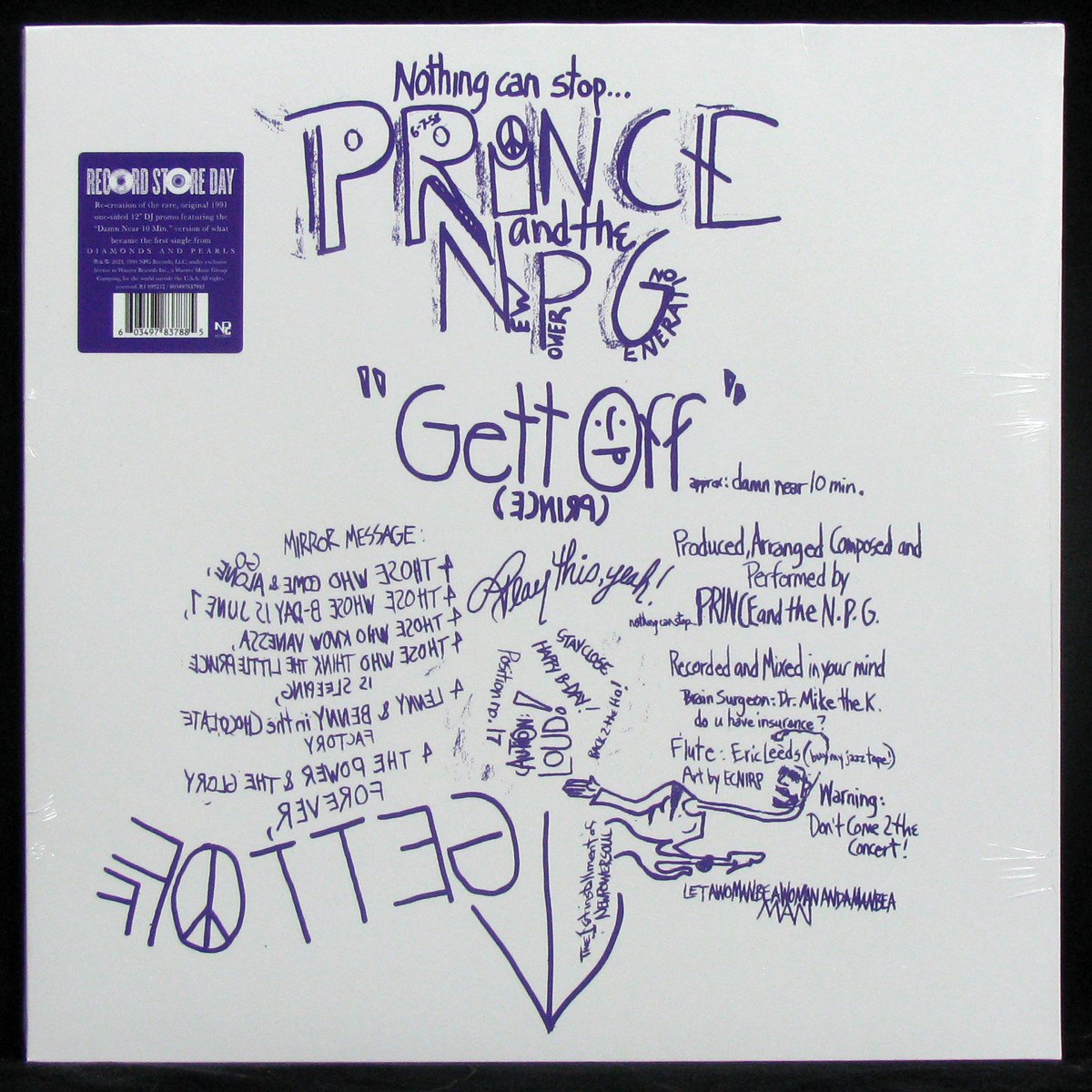 LP Prince — Gett Off (maxi) фото