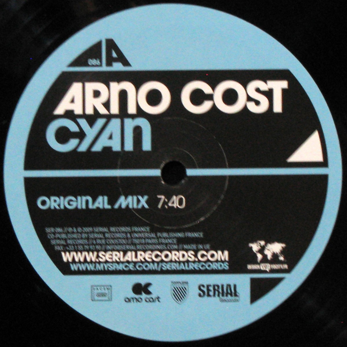 LP Arno Cost — Cyan фото 3