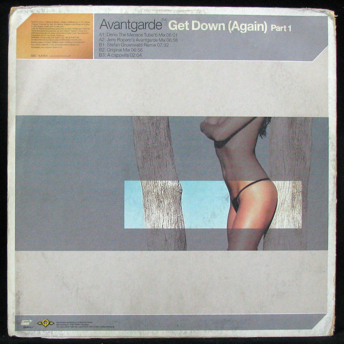 LP Avant Garde — Get Down (Again) Part 1 фото