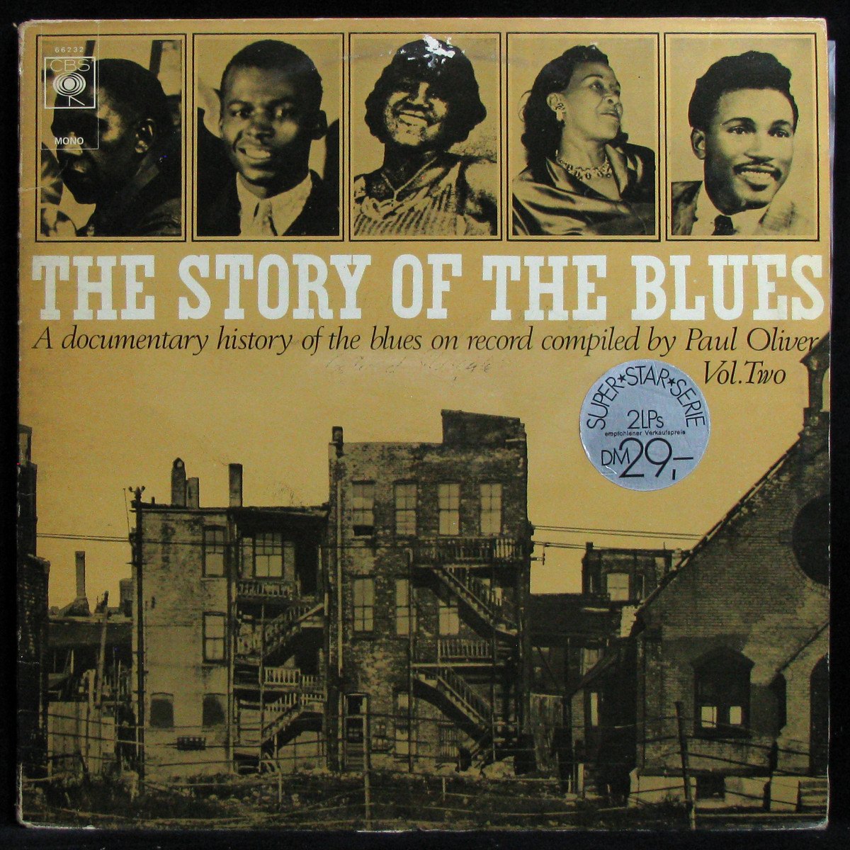 LP V/A — Story Of The Blues, Vol. 2 (2LP, mono) фото