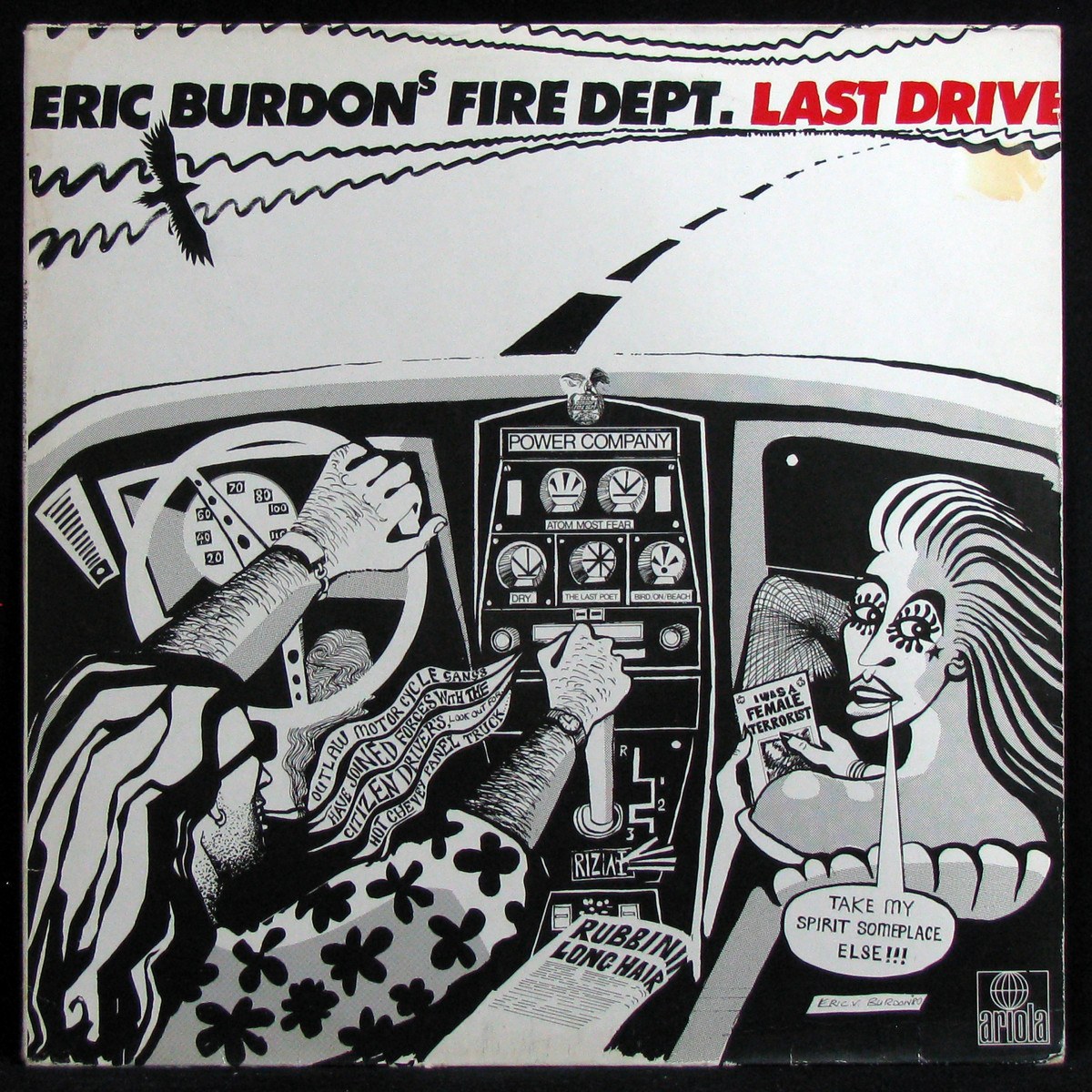 LP Eric Burdon Fire Dept. — Last Drive фото