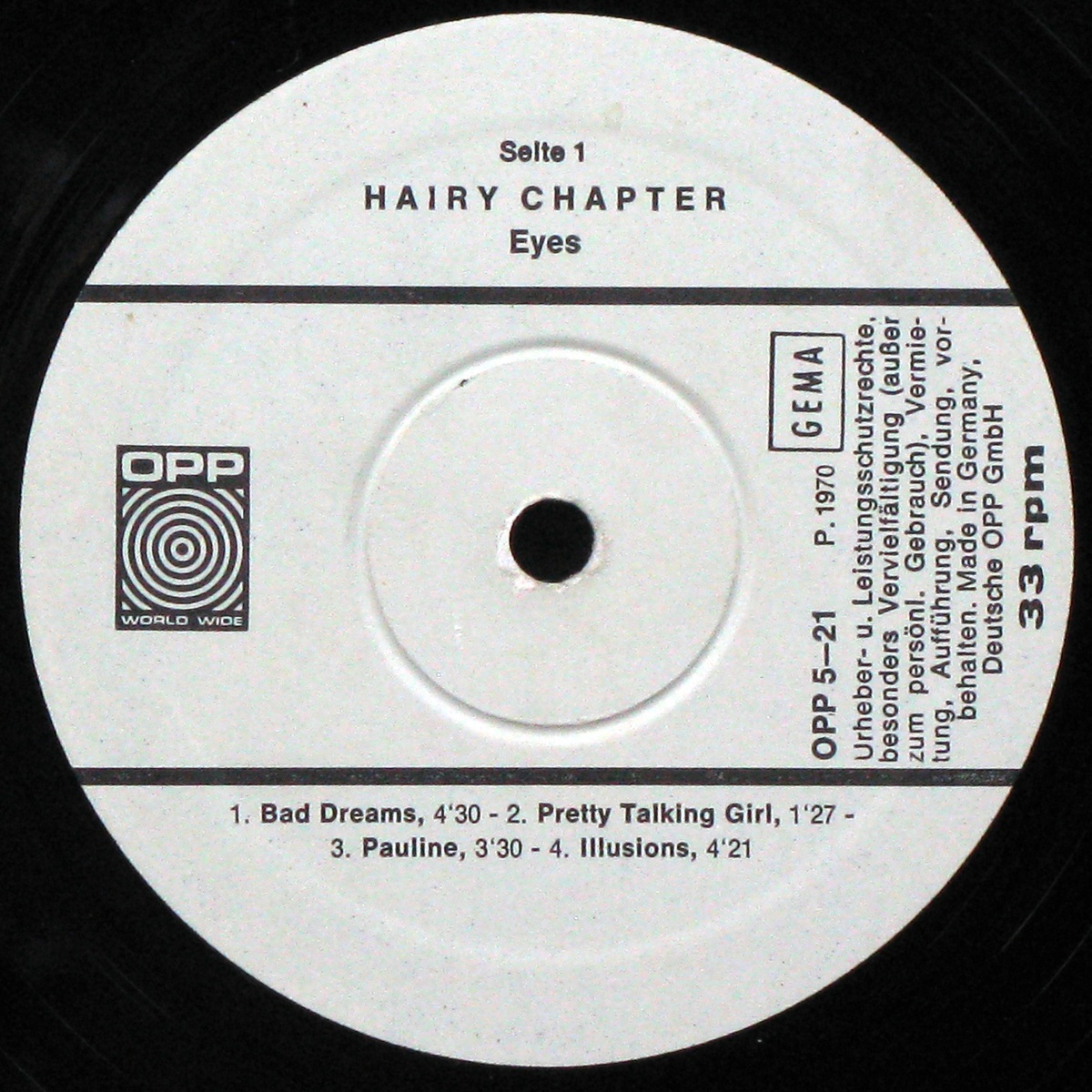 LP Hairy Chapter — Eyes фото 3