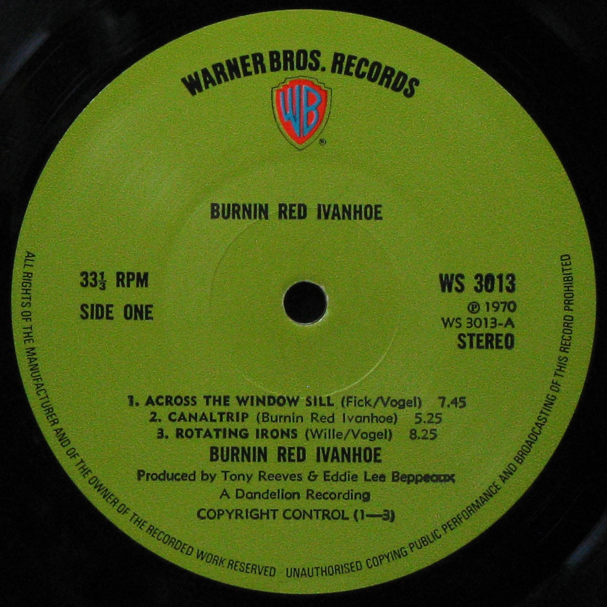 LP Burnin Red Ivanhoe — Burnin Red Ivanhoe фото 3