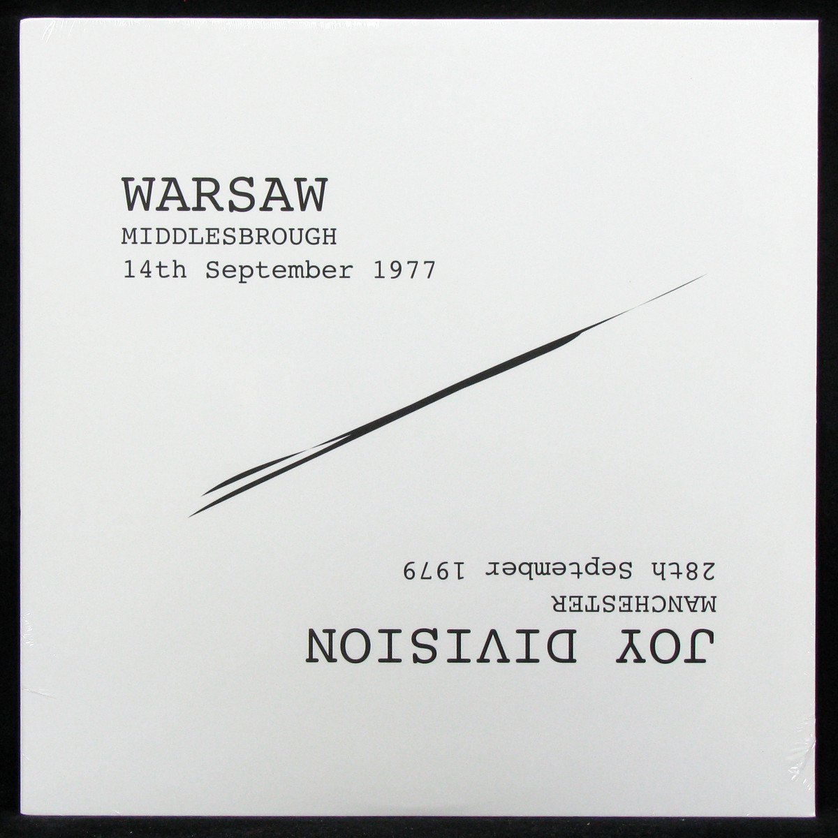 LP Joy Division — Warsaw фото