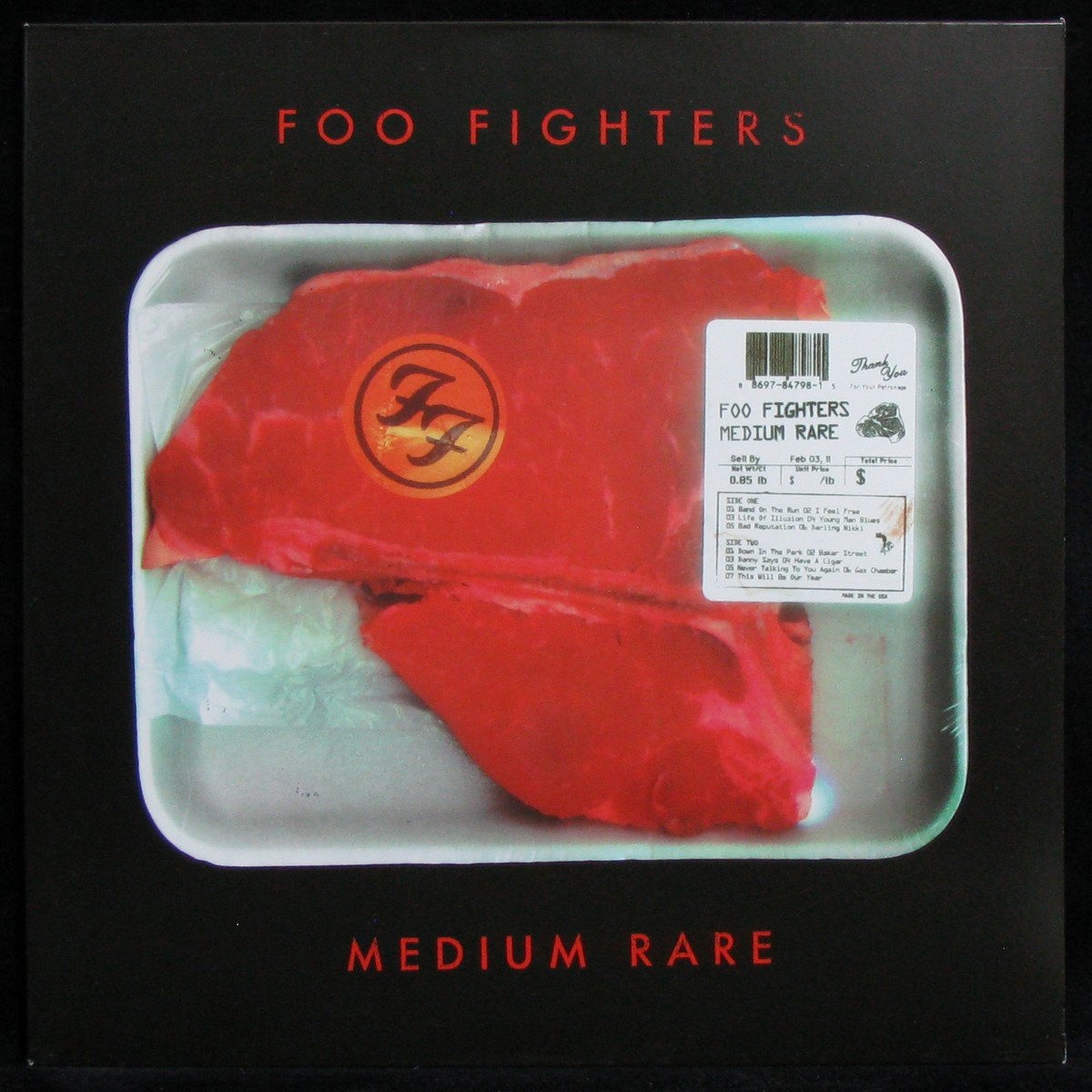LP Foo Fighters — Medium Rare (coloured vinyl) фото