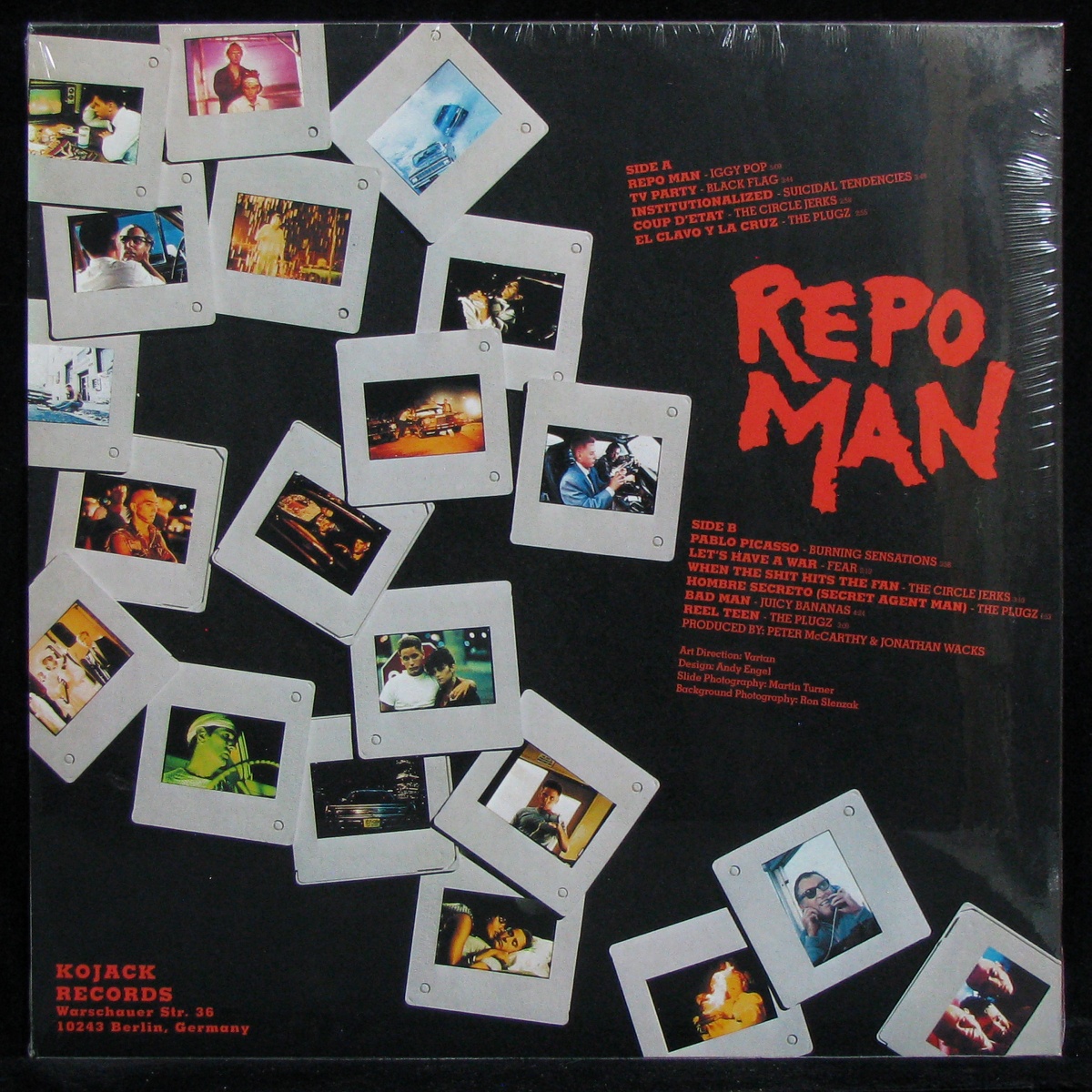 LP V/A — Repo Man (Music From The Original Motion Picture Soundtrack) фото 2