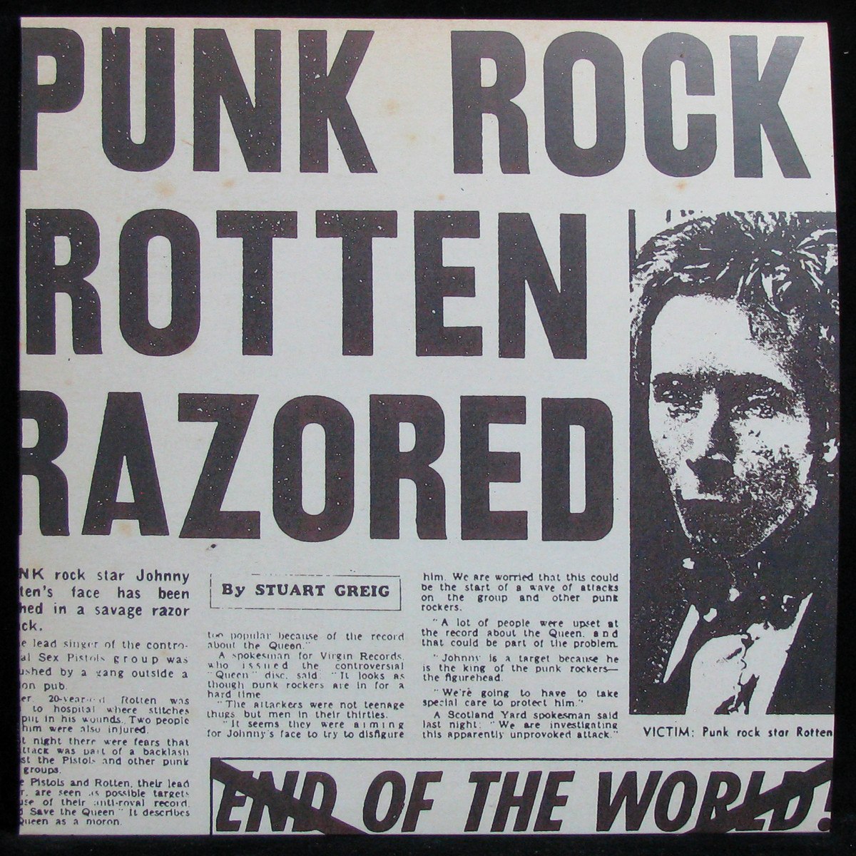 LP Sex Pistols — Spunk - The Demos 1976-1977 (coloured vinyl) фото