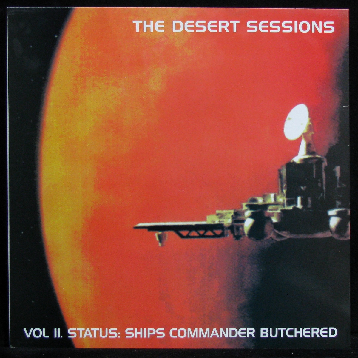 LP Desert Sessions — Vol I. Instrumental Driving Music For Felons / Vol II. Status: Ships Commander Butchered (coloured vinyl) фото 2