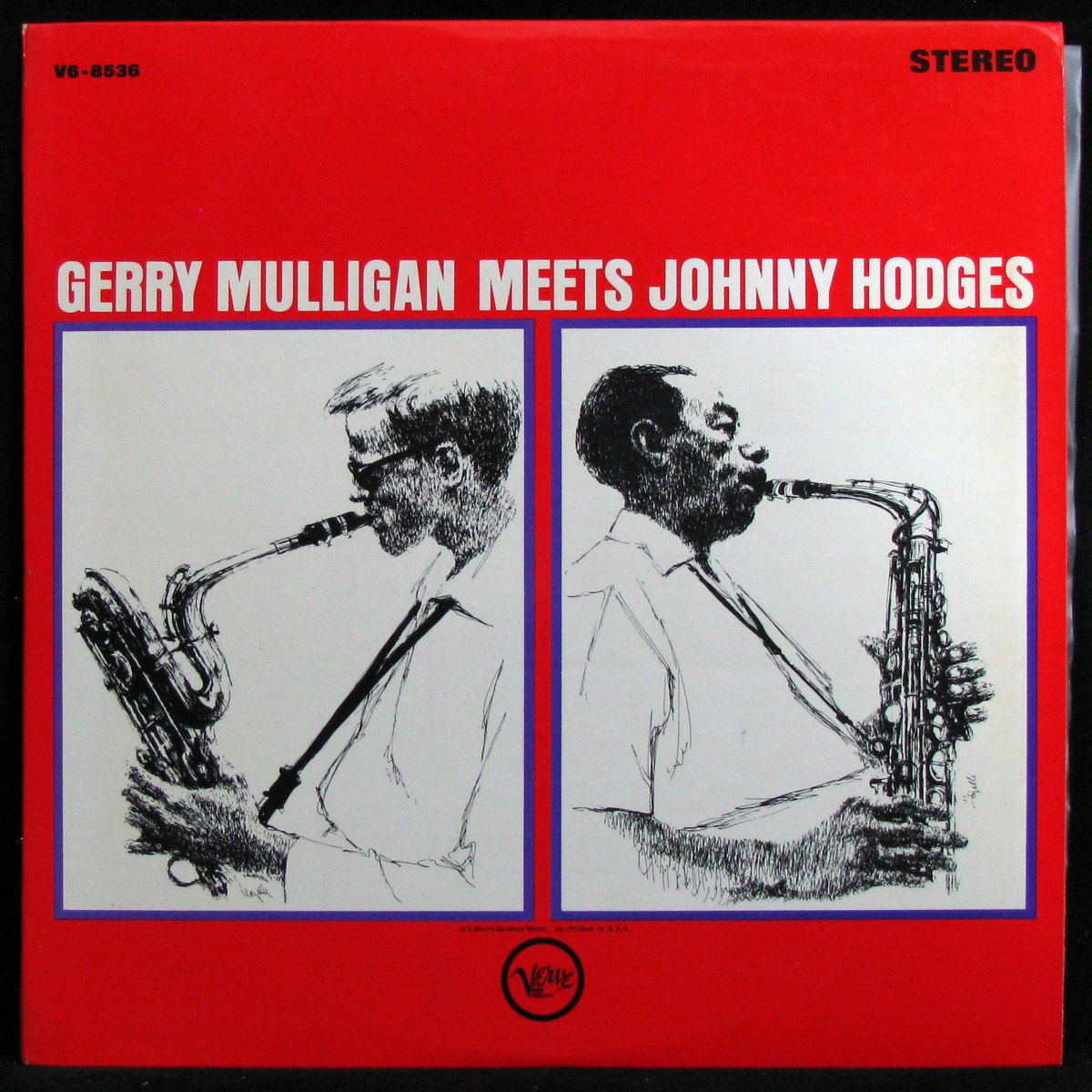 LP Gerry Mulligan / Johnny Hodges — Gerry Mulligan Meets Johnny Hodges фото