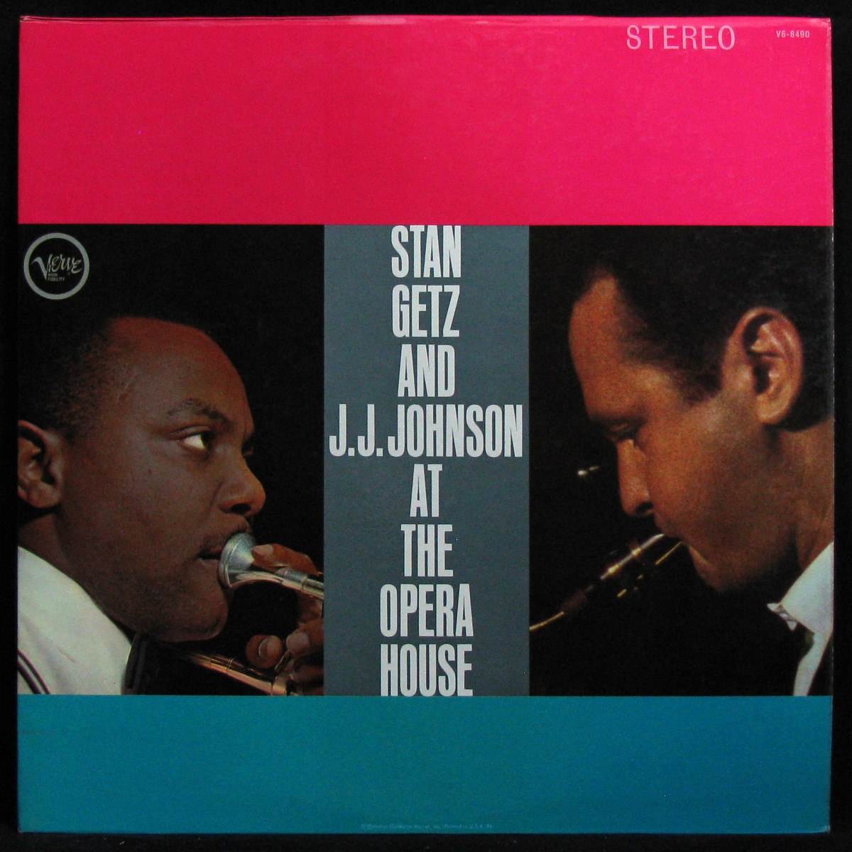 LP Stan Getz / J.J.Johnson — At The Opera House фото