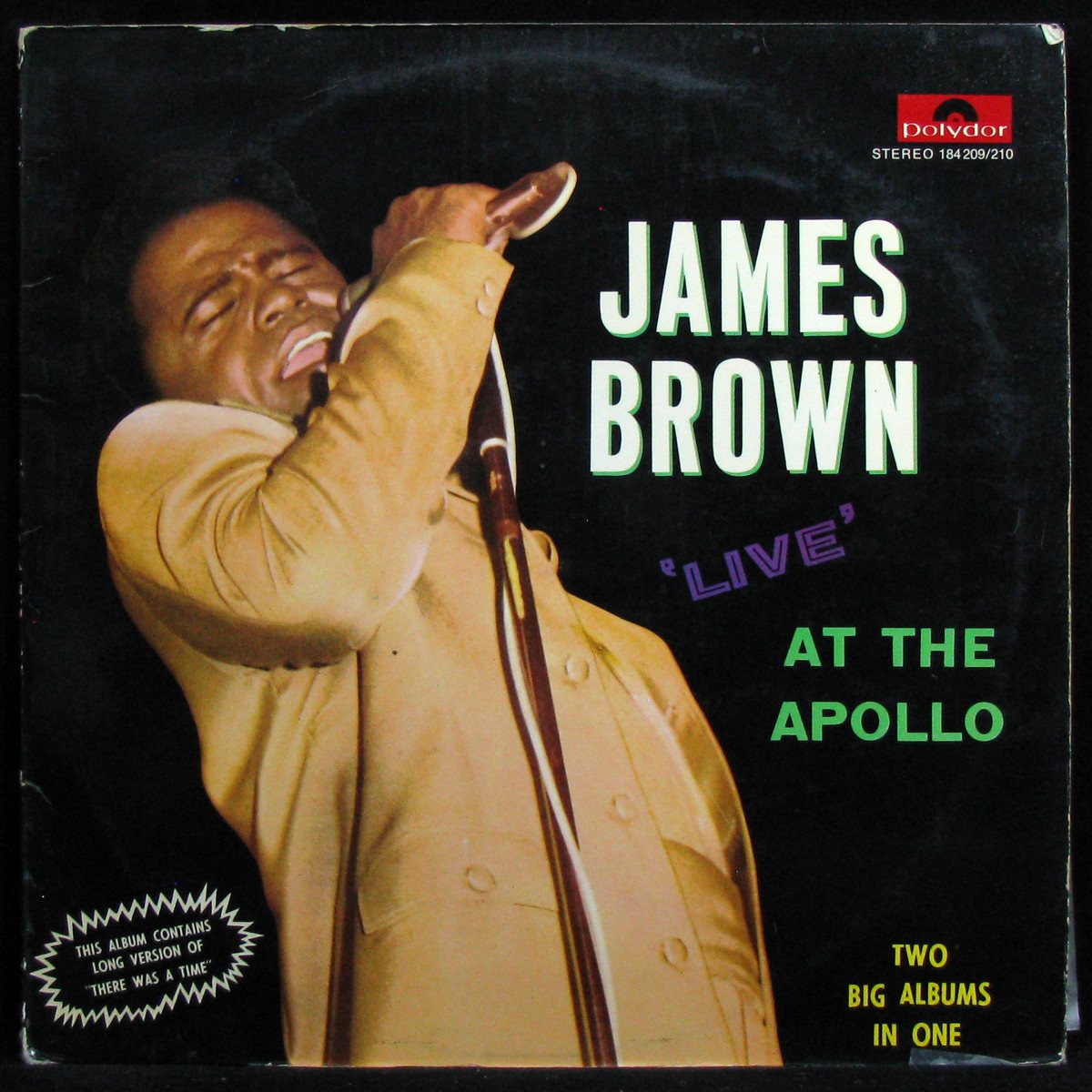 LP James Brown — Live At The Apollo (2LP) фото