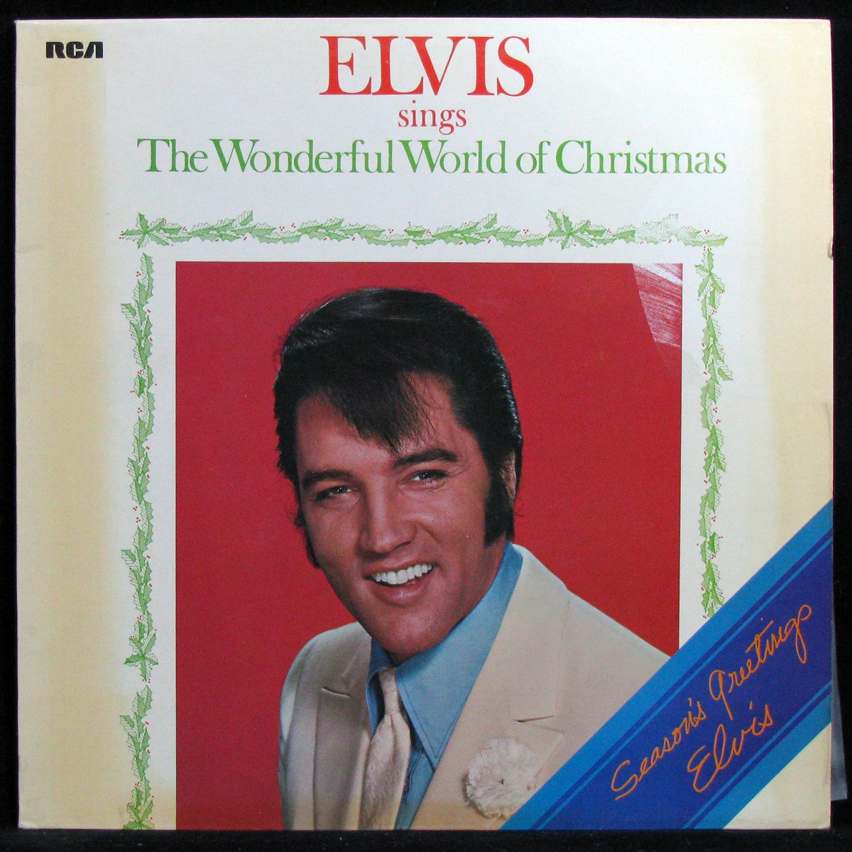 LP Elvis Presley — Elvis Sings The Wonderful World Of Christmas фото