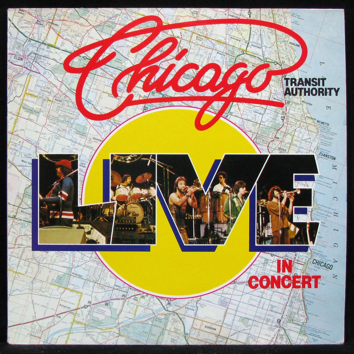 LP Chicago Transit Authority — Live In Concert фото